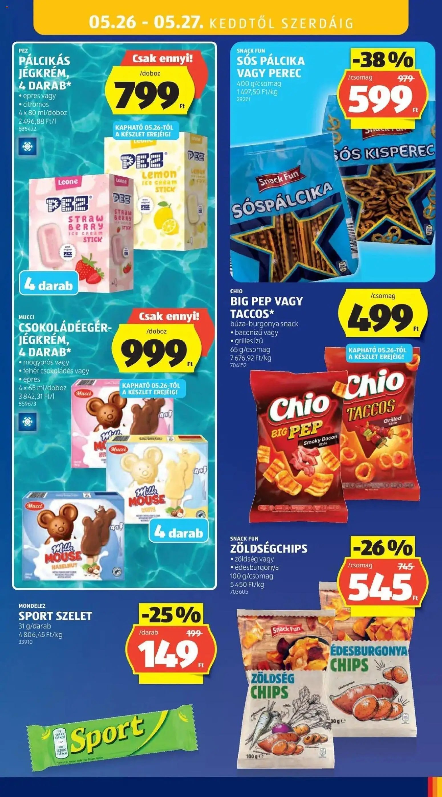 Aldi újság 2026.05.21. Aldi aktuális akciós újság (2026-05-21 - 2026-05-27)