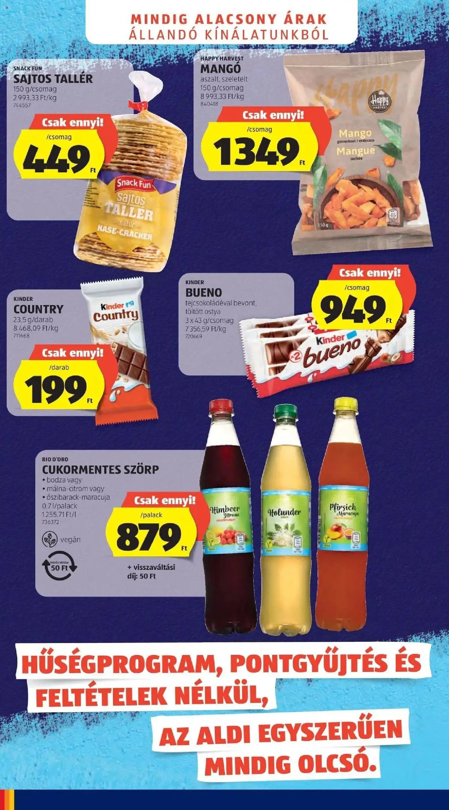 Aldi újság 2026.05.21. Aldi aktuális akciós újság (2026-05-21 - 2026-05-27)