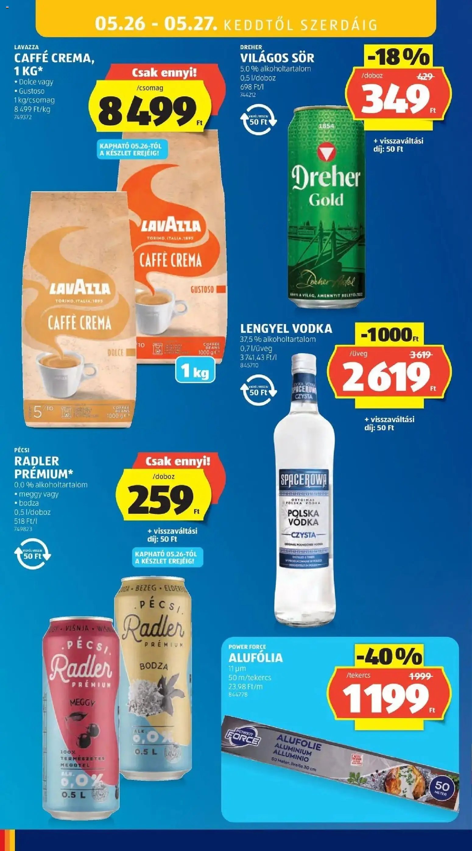 Aldi újság 2026.05.21. Aldi aktuális akciós újság (2026-05-21 - 2026-05-27)