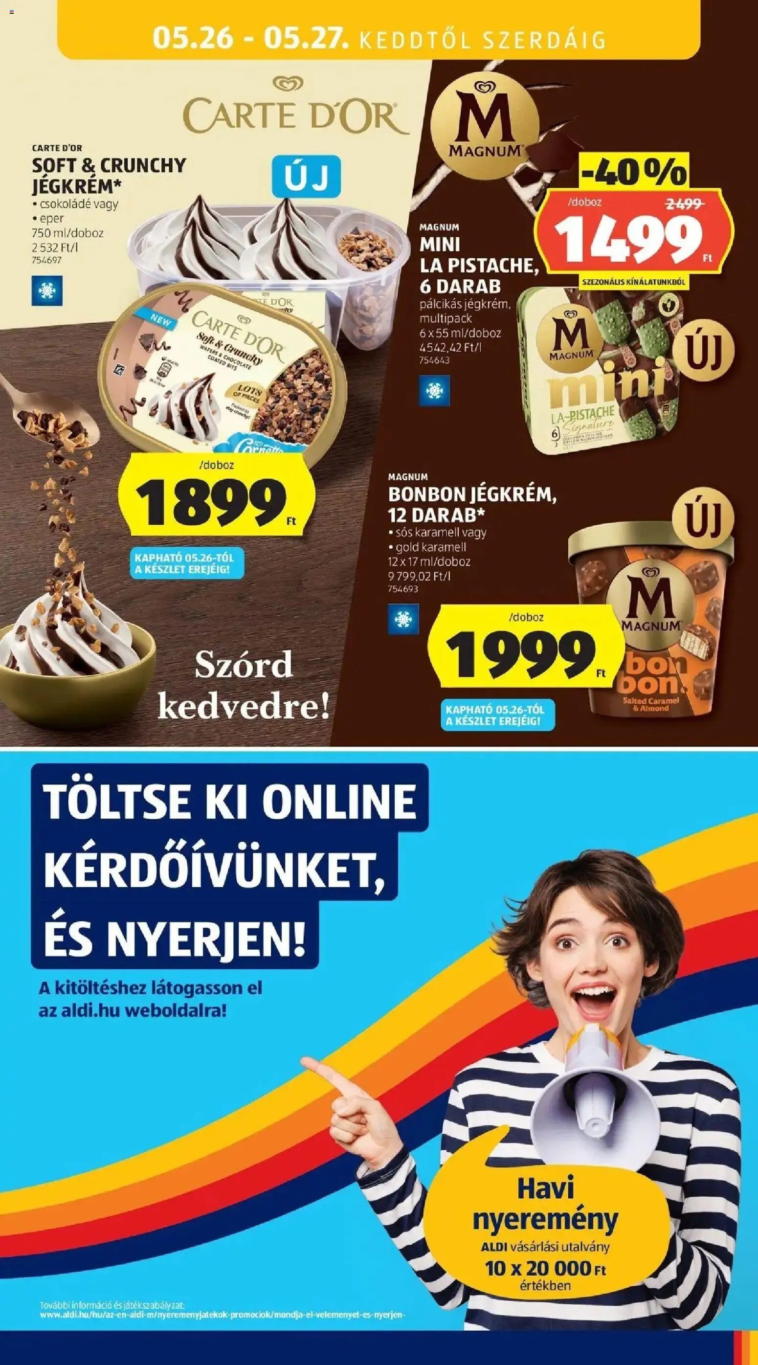 Aldi újság 2026.05.21. Aldi aktuális akciós újság (2026-05-21 - 2026-05-27)