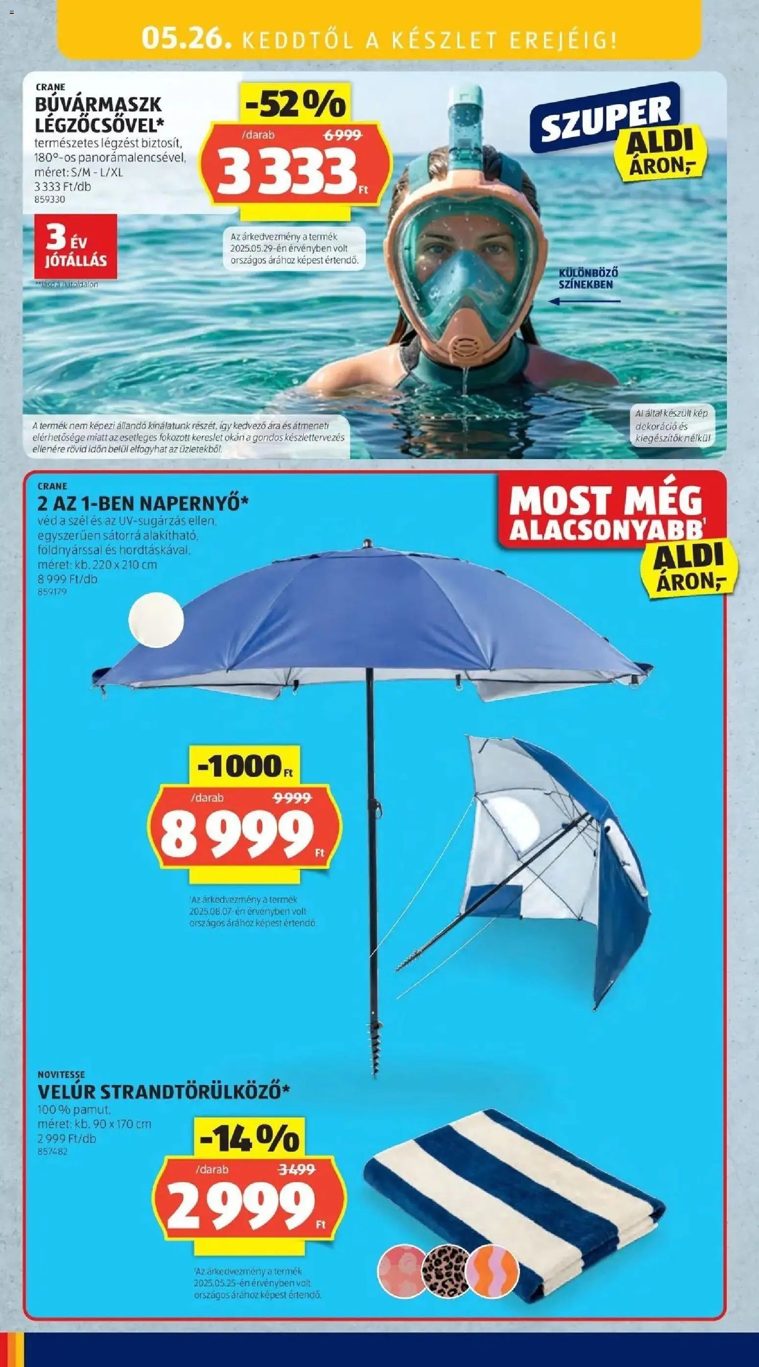Aldi újság 2026.05.21. Aldi aktuális akciós újság (2026-05-21 - 2026-05-27)