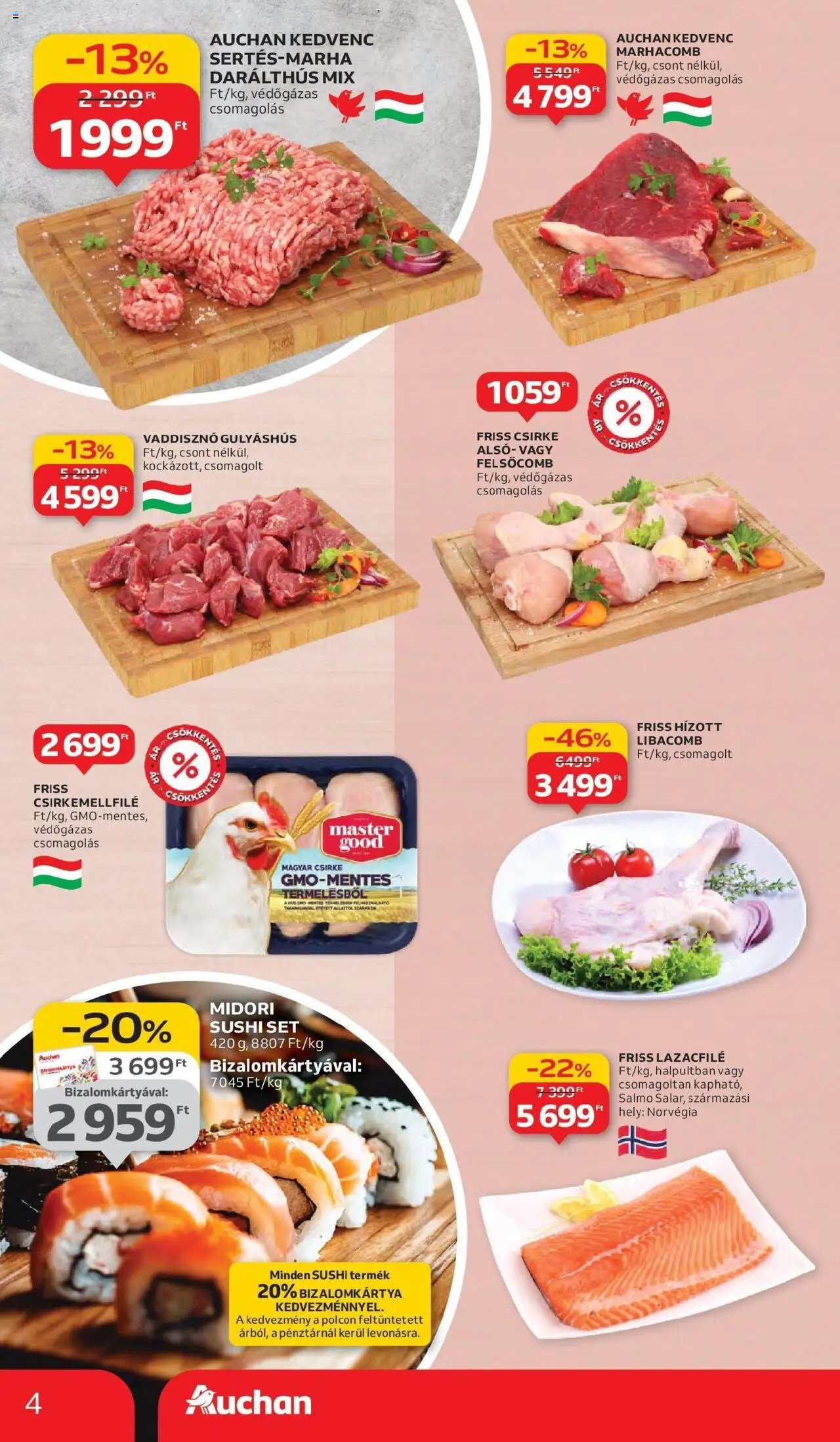 Auchan újság 2025.09.11. Debrecen Akciós újság Auchan (2025-09-11 - 2025-09-17)