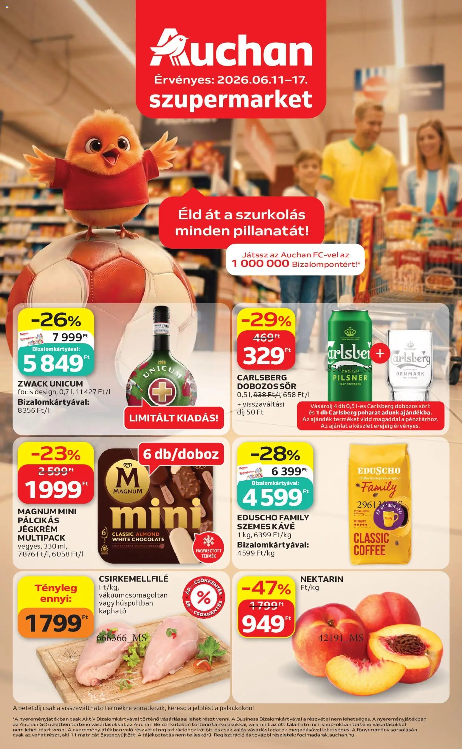 Auchan újság 2026.06.11. Auchan Szupermarket akciós újság