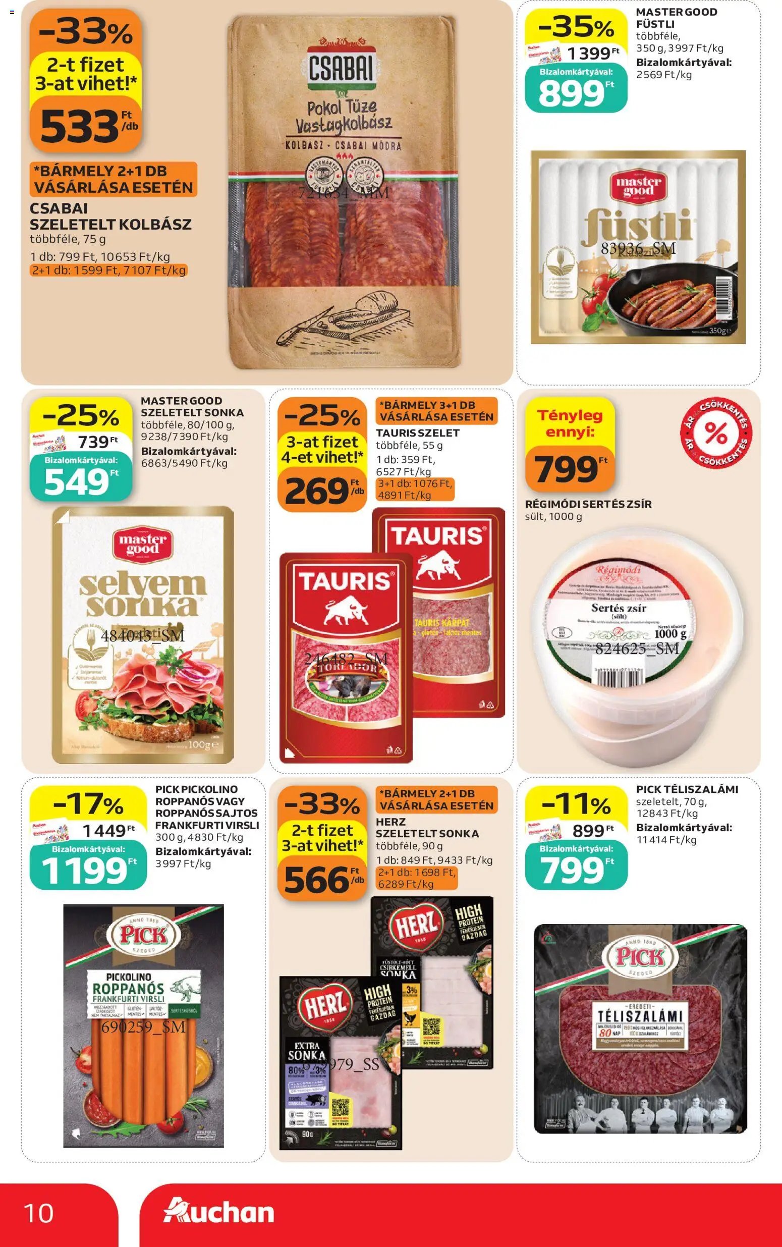 Auchan újság 2026.06.11. Auchan Szupermarket akciós újság