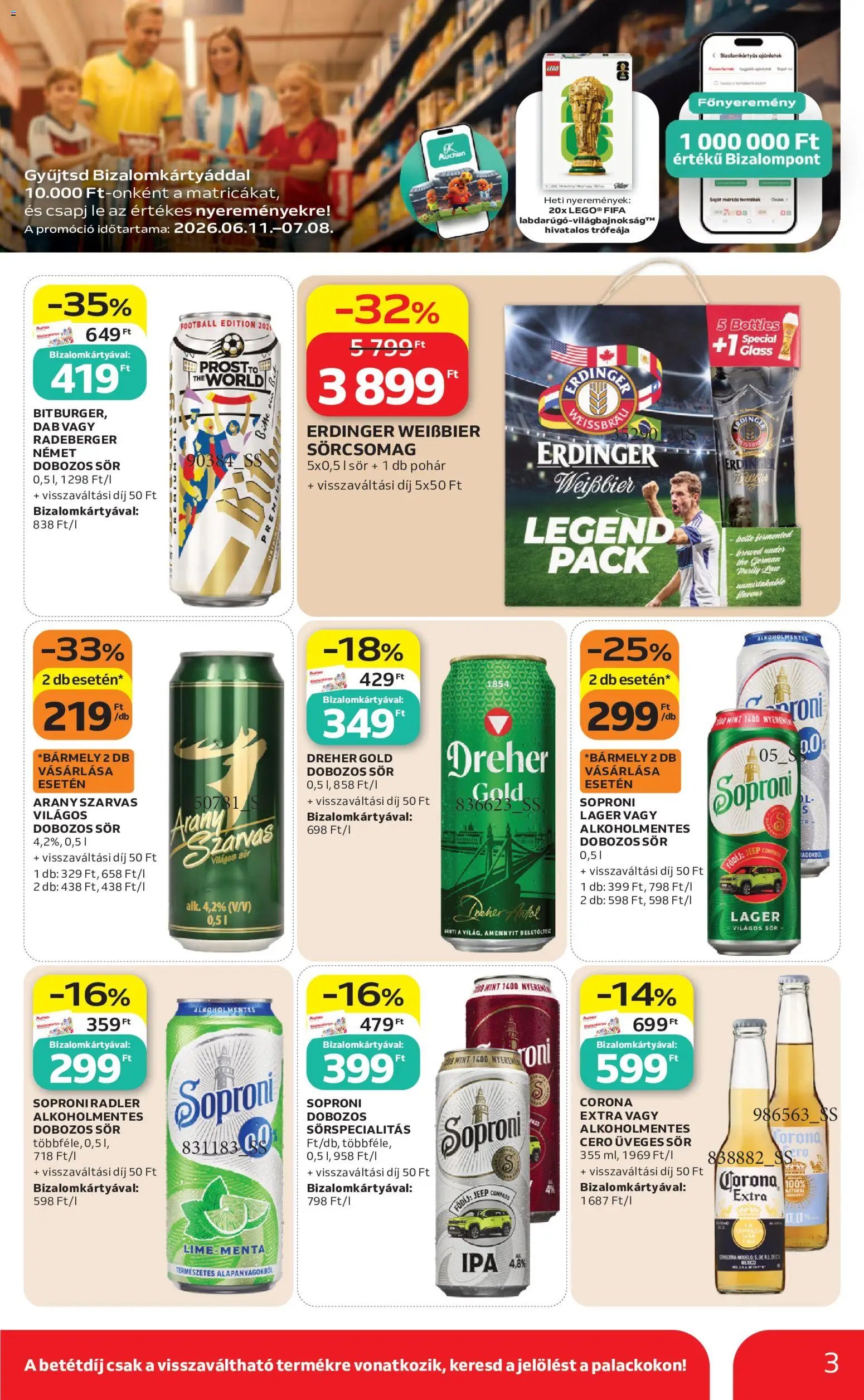 Auchan újság 2026.06.11. Auchan Szupermarket akciós újság