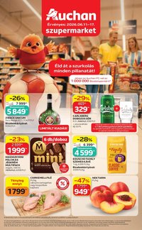 Auchan újság 2026.06.11. Auchan Szupermarket akciós újság