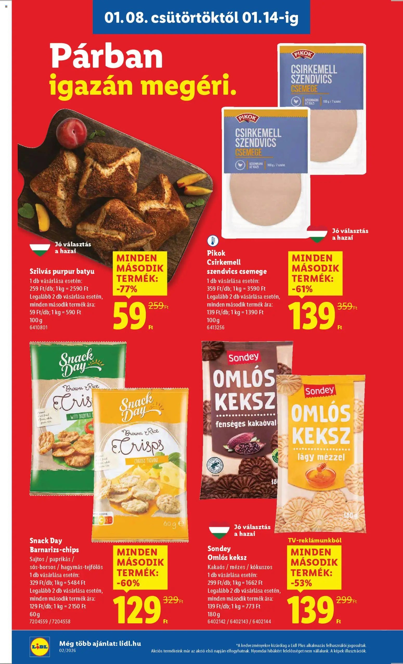 Lidl újság 2026.01.08. Akciós újság Lidl (2026-01-08 - 2026-01-14)