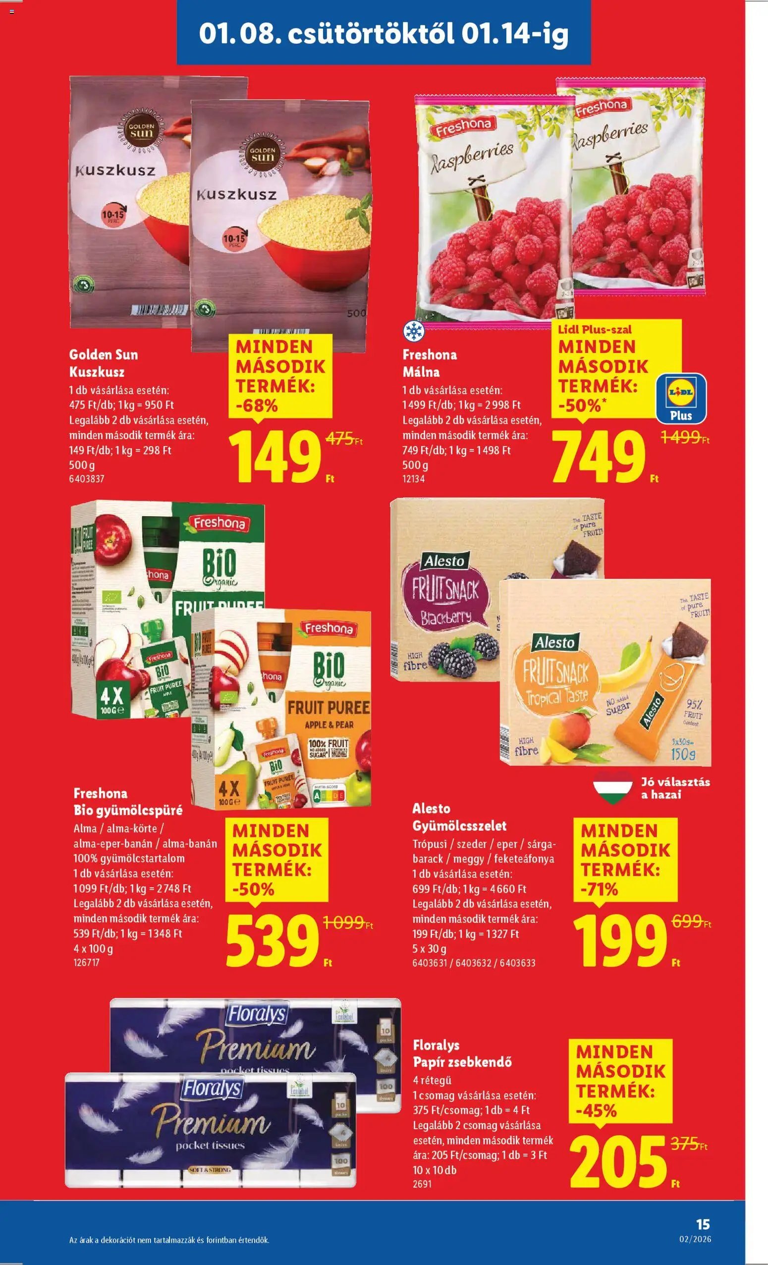 Lidl újság 2026.01.08. Akciós újság Lidl (2026-01-08 - 2026-01-14)