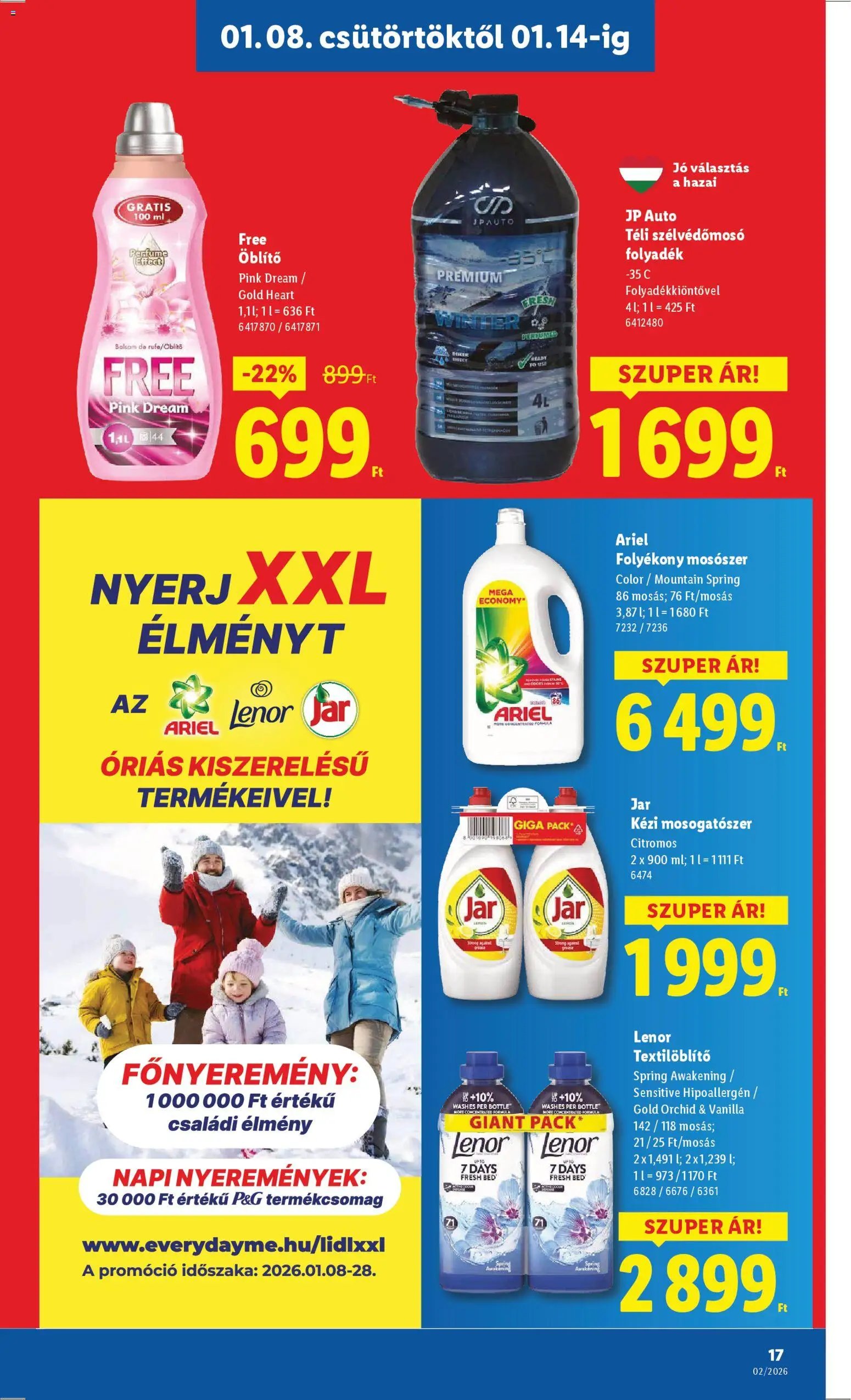 Lidl újság 2026.01.08. Akciós újság Lidl (2026-01-08 - 2026-01-14)