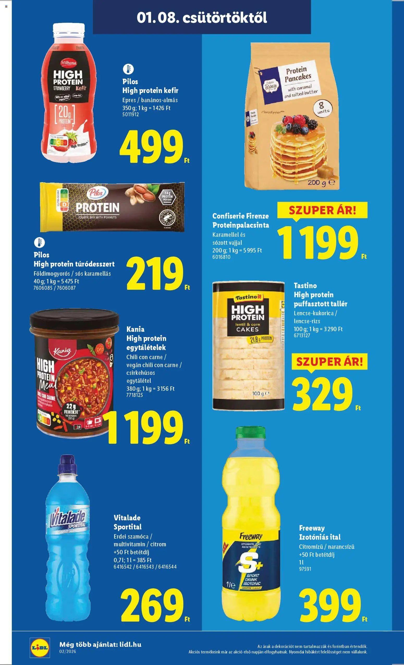 Lidl újság 2026.01.08. Akciós újság Lidl (2026-01-08 - 2026-01-14)