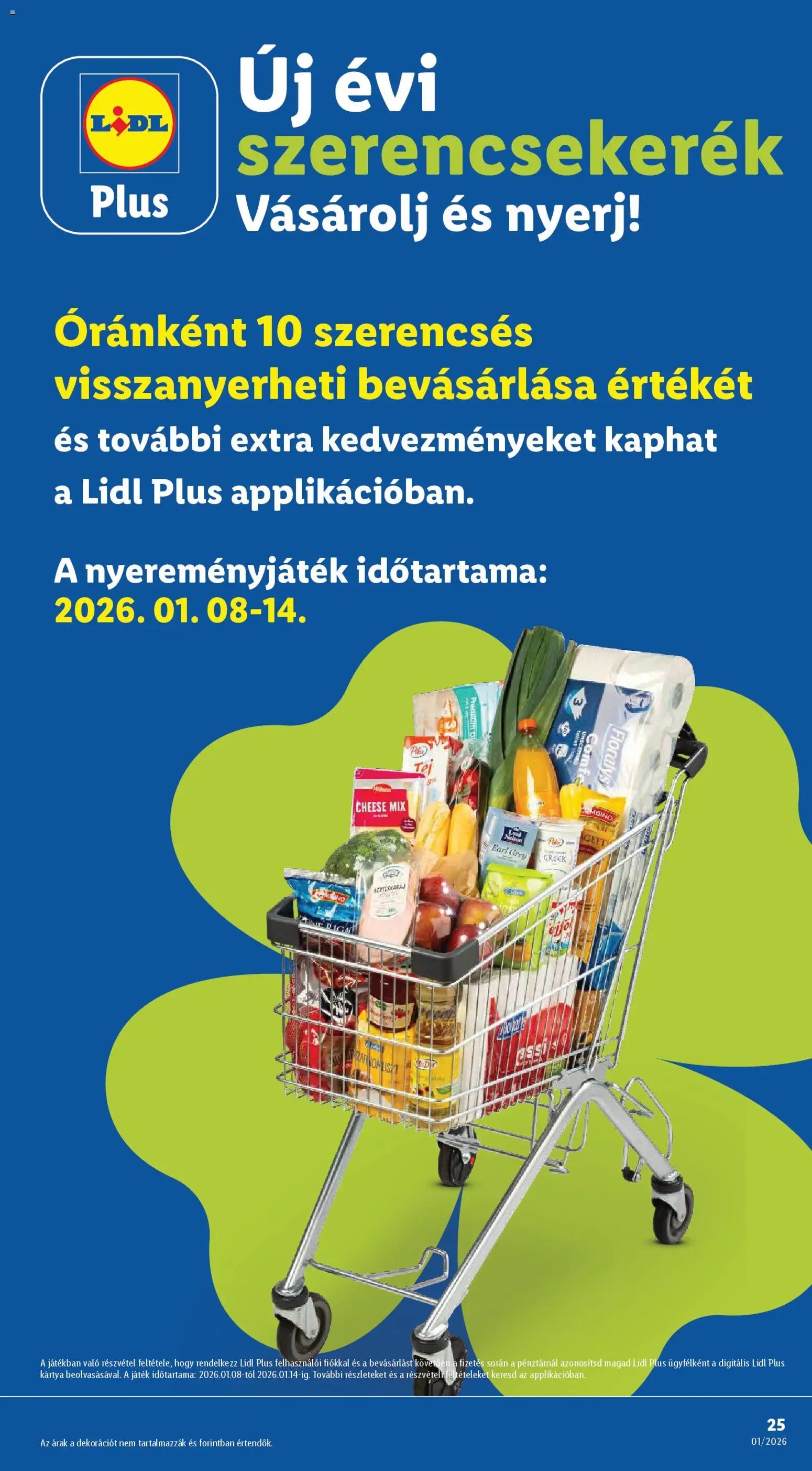 Lidl újság 2026.01.08. Akciós újság Lidl (2026-01-08 - 2026-01-14)