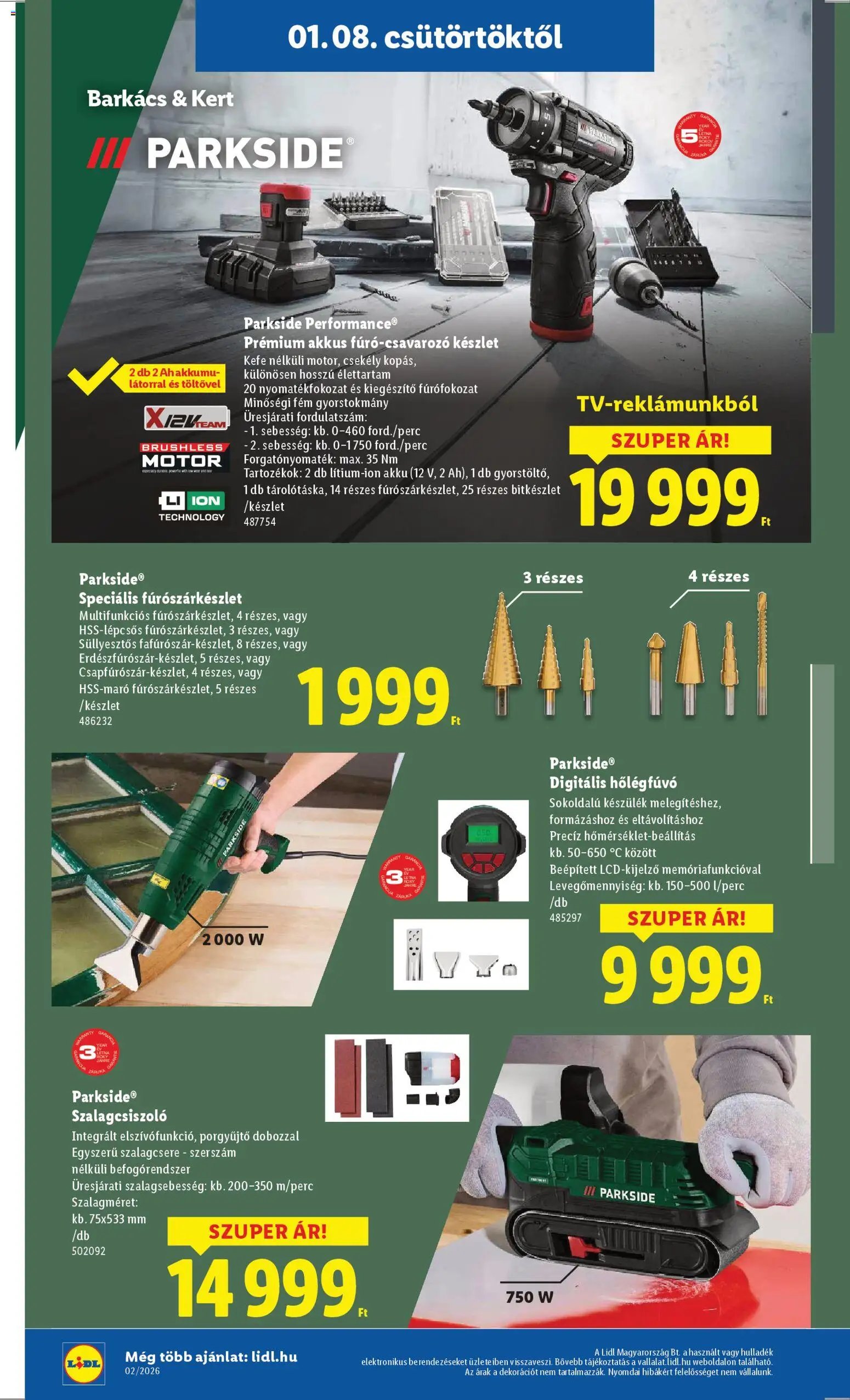 Lidl újság 2026.01.08. Akciós újság Lidl (2026-01-08 - 2026-01-14)