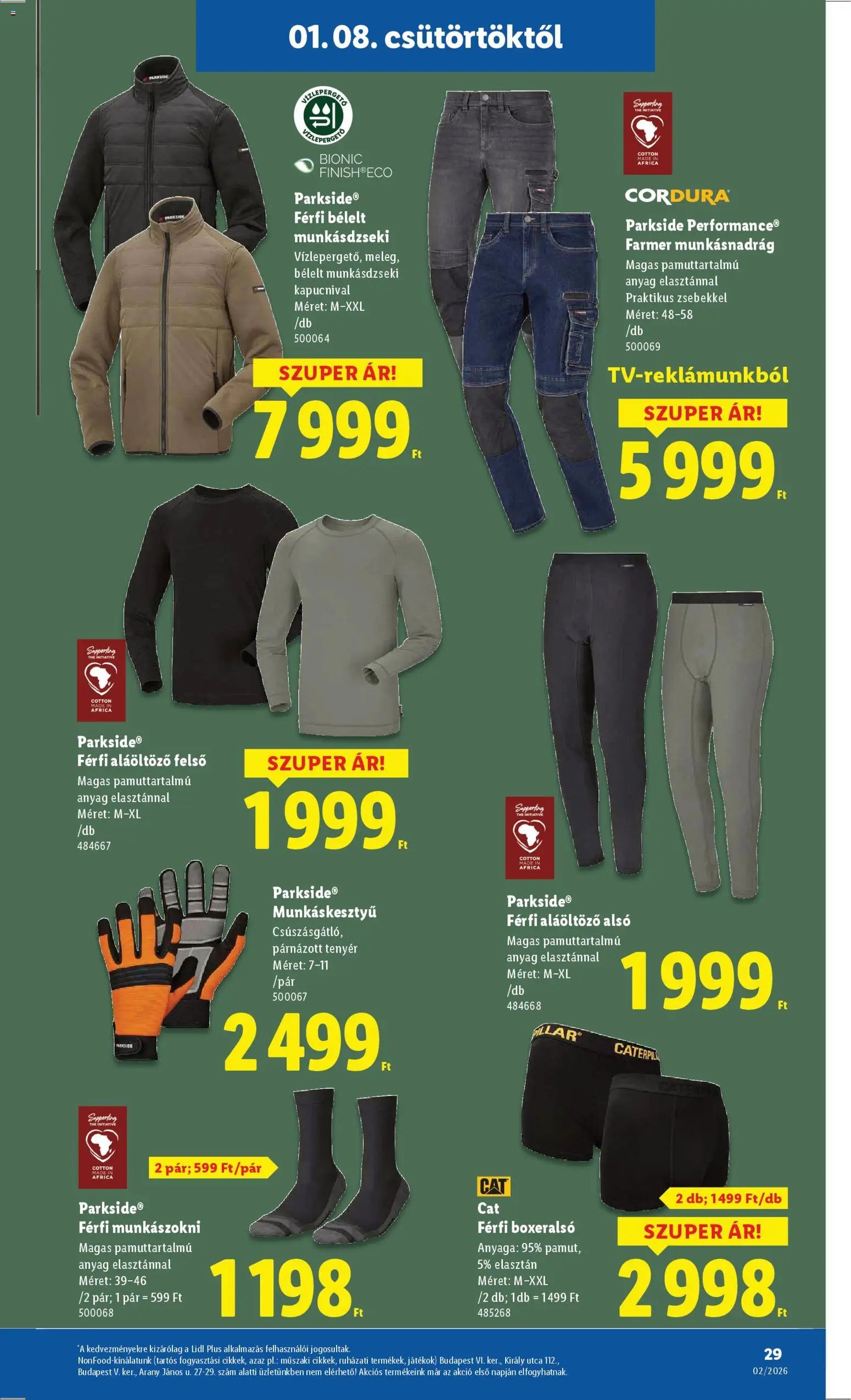 Lidl újság 2026.01.08. Akciós újság Lidl (2026-01-08 - 2026-01-14)