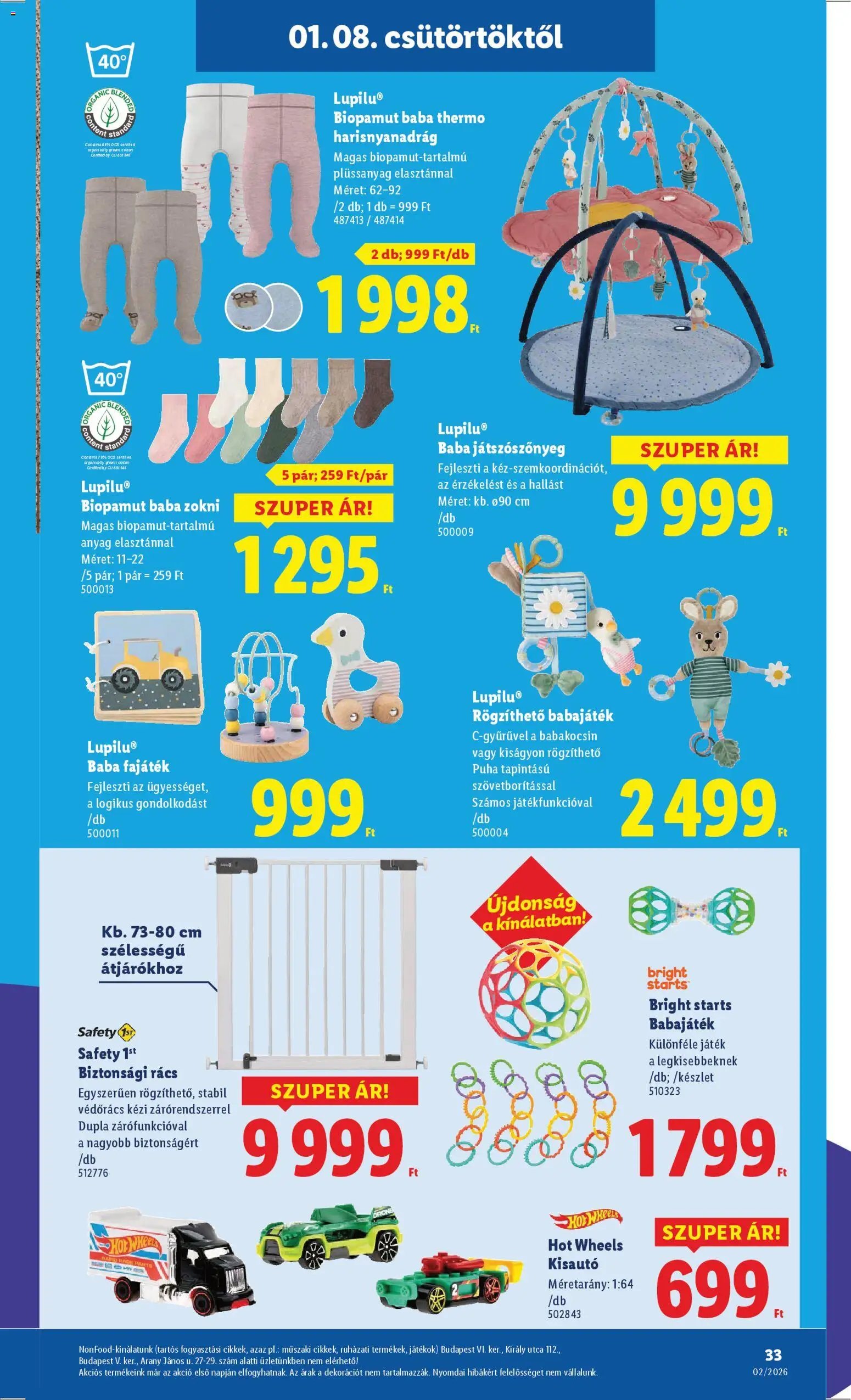 Lidl újság 2026.01.08. Akciós újság Lidl (2026-01-08 - 2026-01-14)