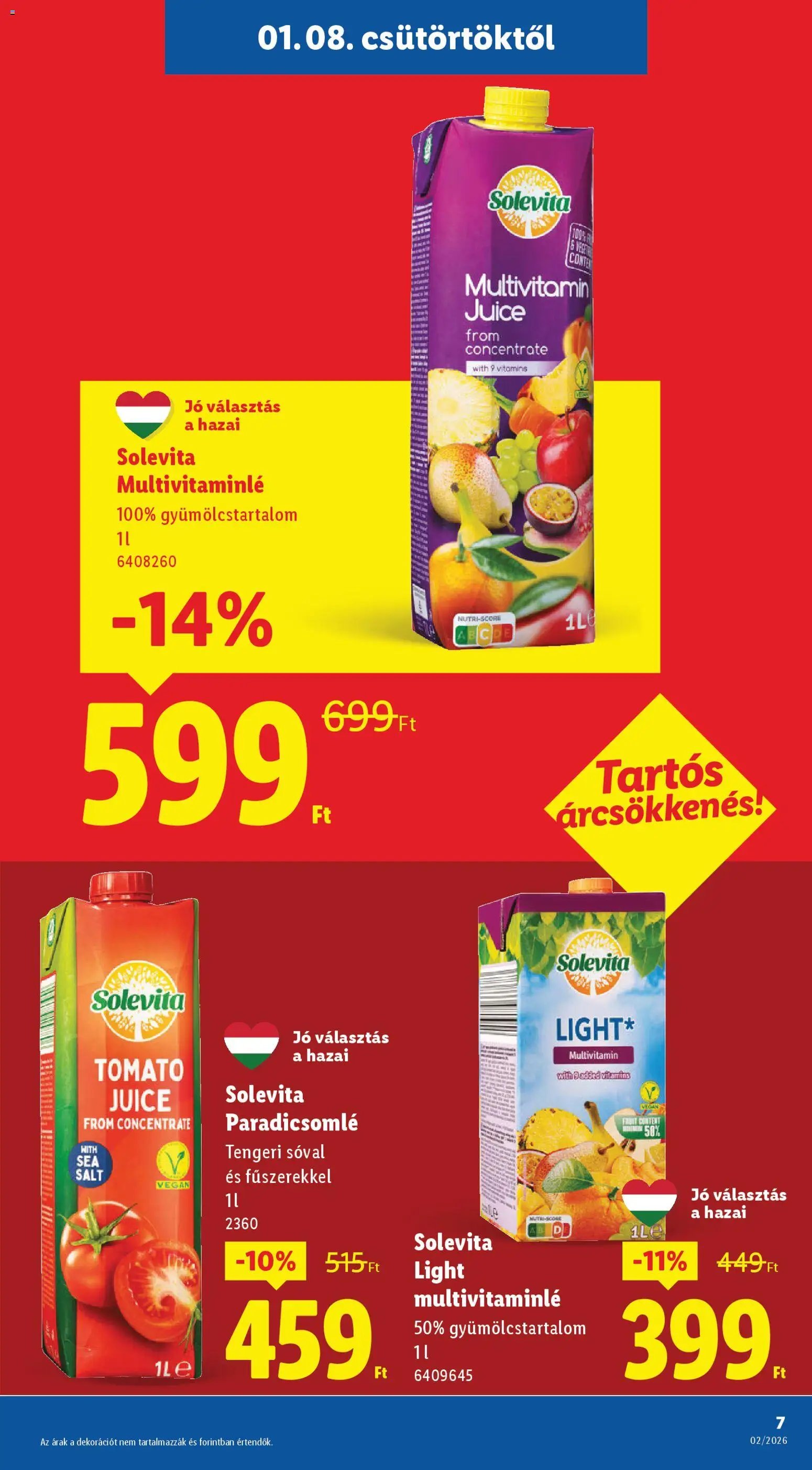 Lidl újság 2026.01.08. Akciós újság Lidl (2026-01-08 - 2026-01-14)
