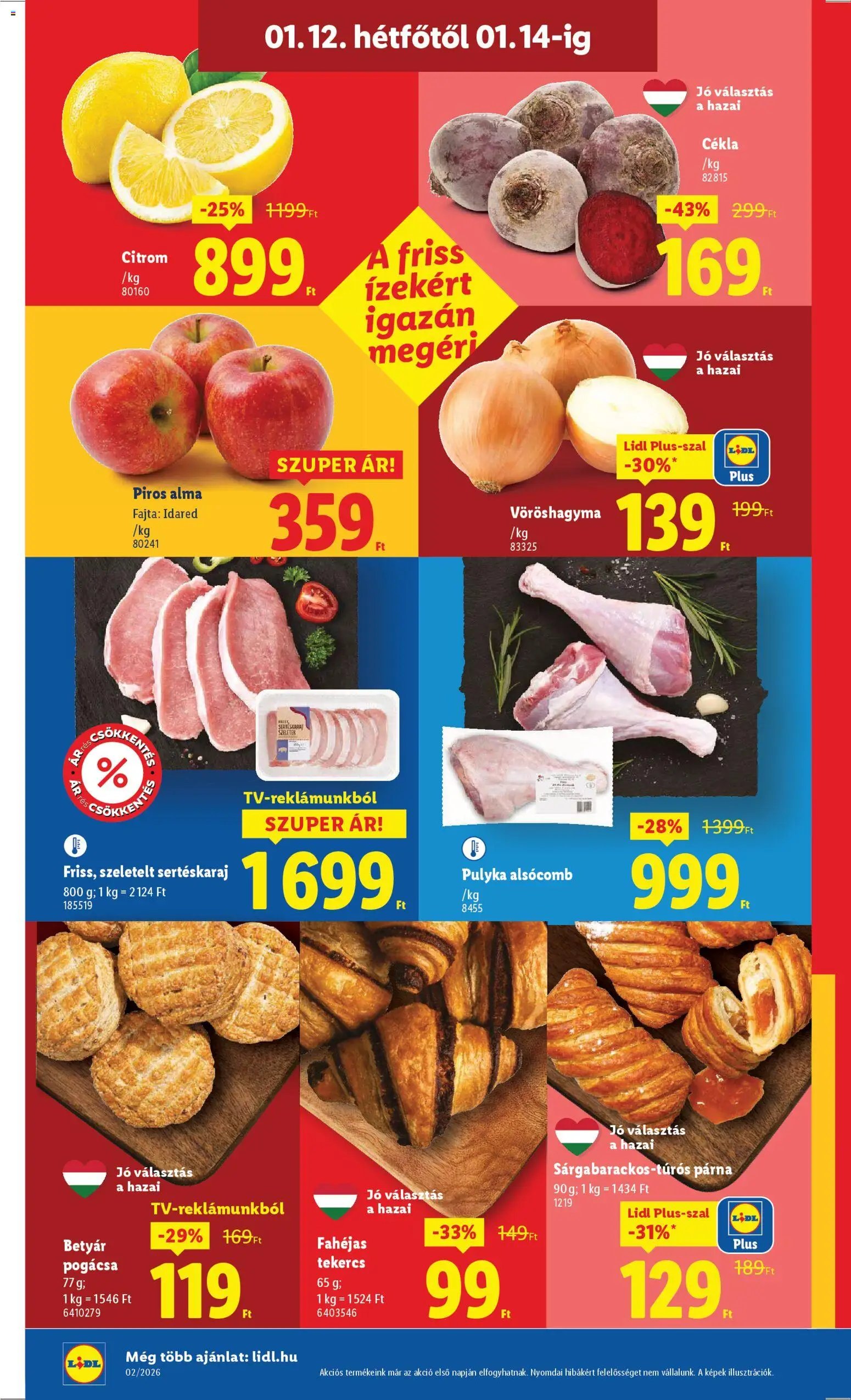 Lidl újság 2026.01.08. Akciós újság Lidl (2026-01-08 - 2026-01-14)