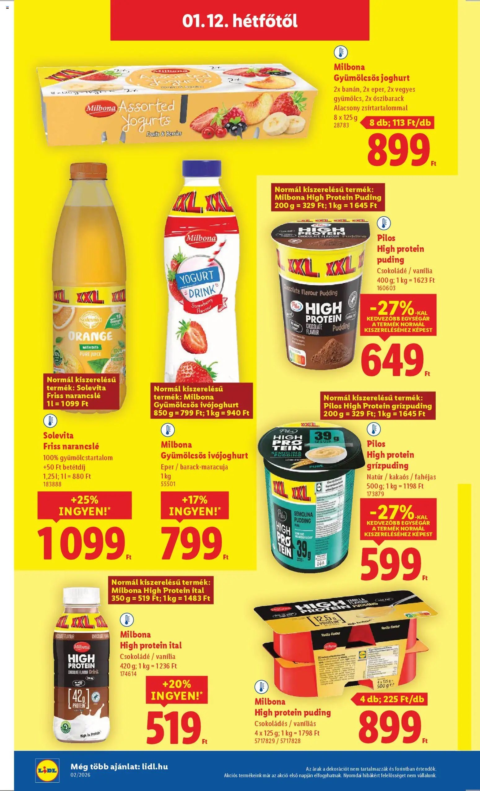 Lidl újság 2026.01.08. Akciós újság Lidl (2026-01-08 - 2026-01-14)
