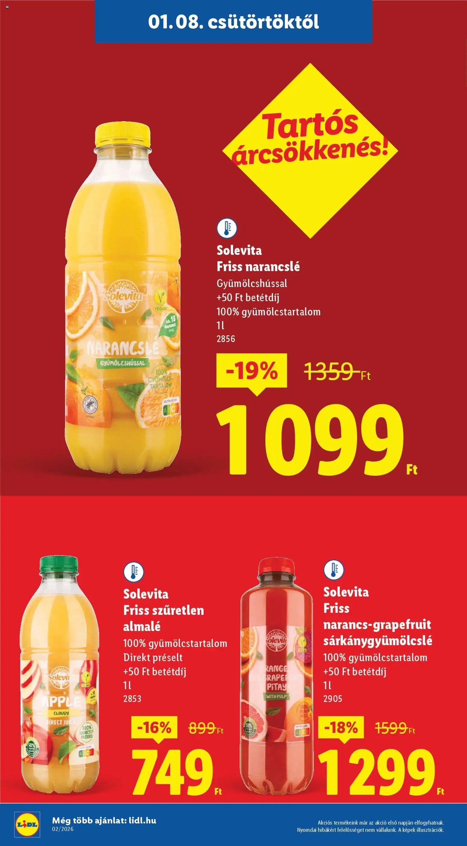 Lidl újság 2026.01.08. Akciós újság Lidl (2026-01-08 - 2026-01-14)