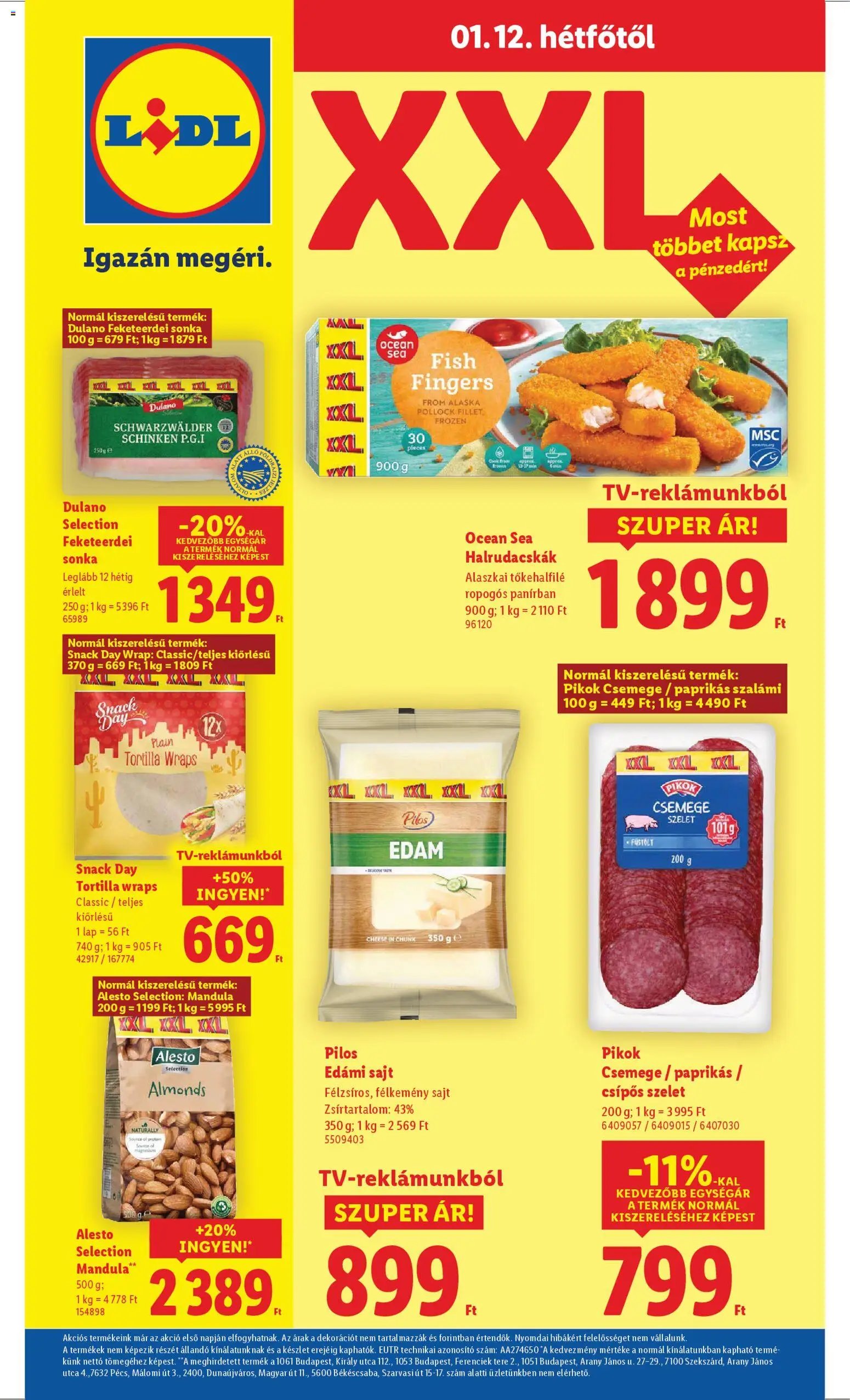 Lidl újság 2026.01.08. Akciós újság Lidl (2026-01-08 - 2026-01-14)