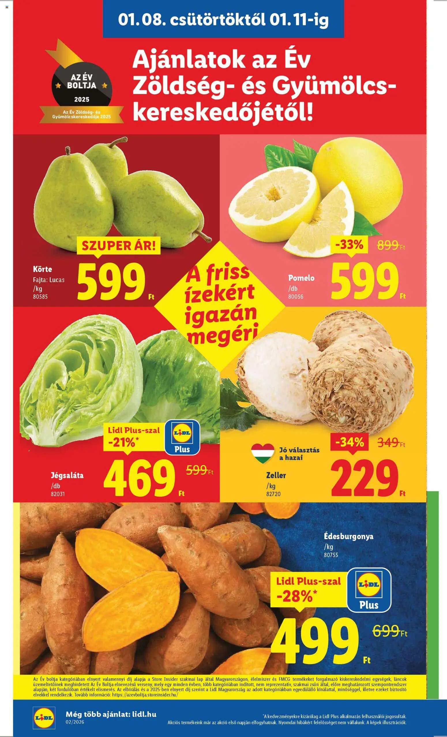 Lidl újság 2026.01.08. Akciós újság Lidl (2026-01-08 - 2026-01-14)