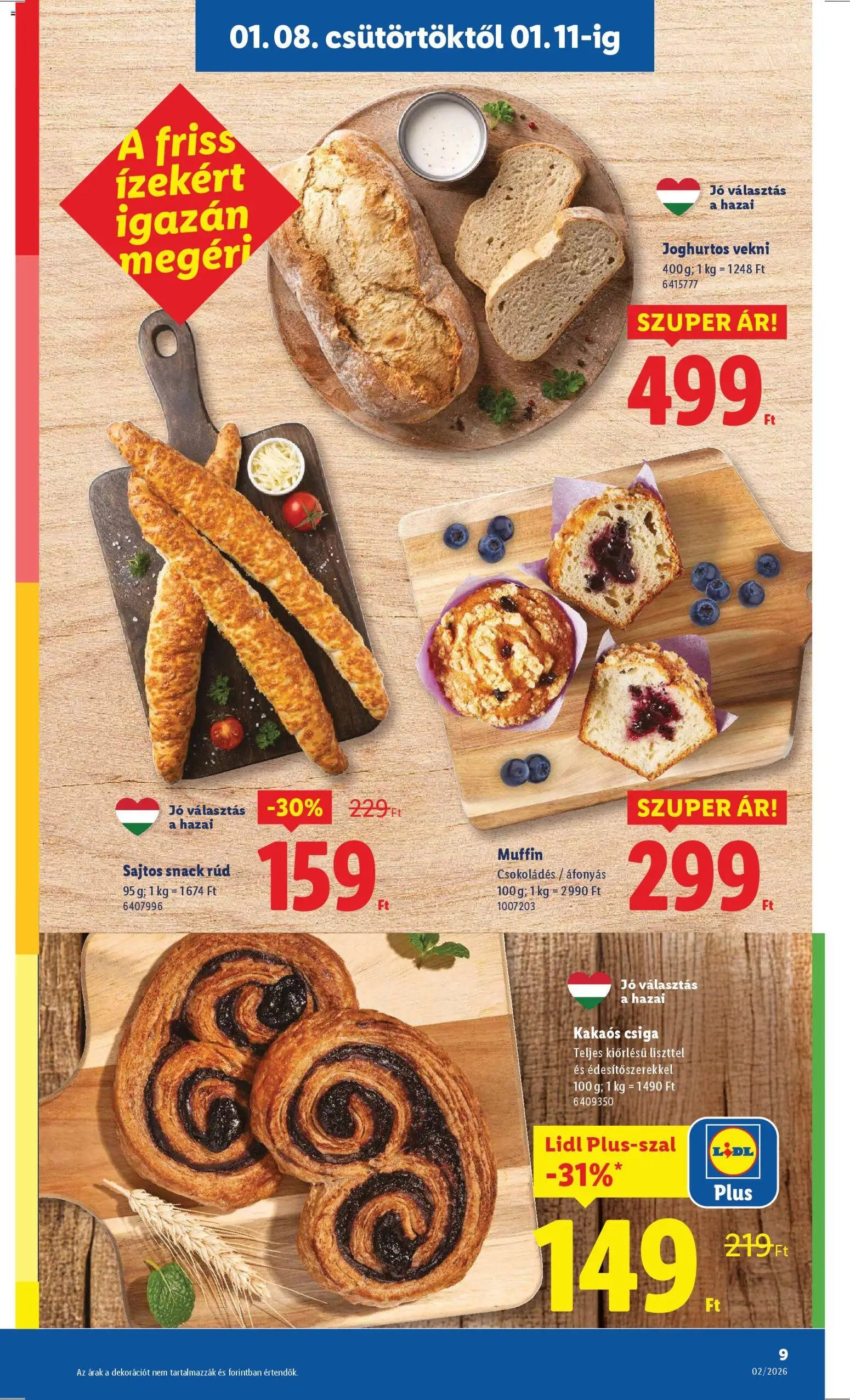 Lidl újság 2026.01.08. Akciós újság Lidl (2026-01-08 - 2026-01-14)