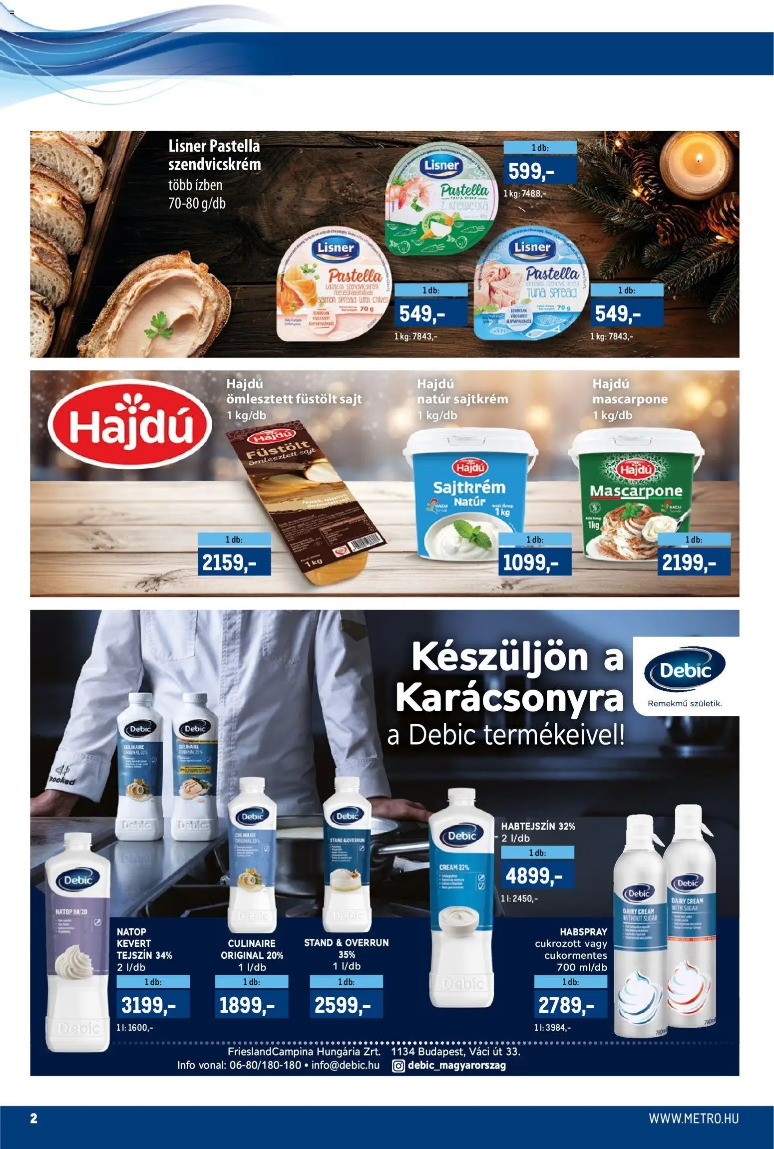 Metro újság 2025.12.01. Akciós újság Metro (2025-12-01 - 2025-12-14)