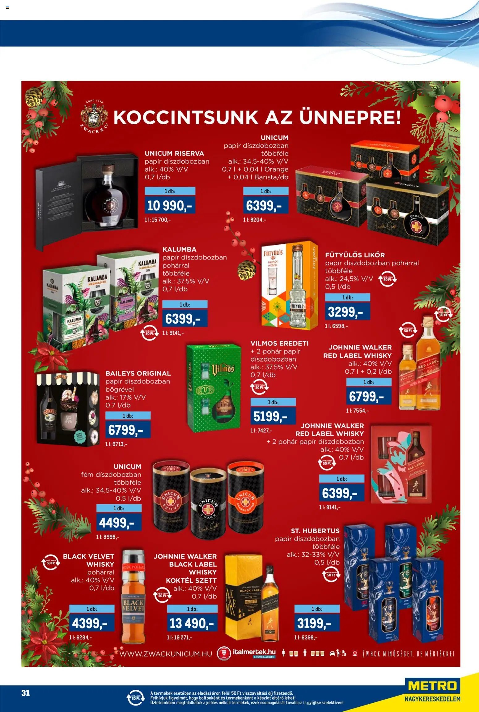 Metro újság 2025.12.01. Akciós újság Metro (2025-12-01 - 2025-12-14)