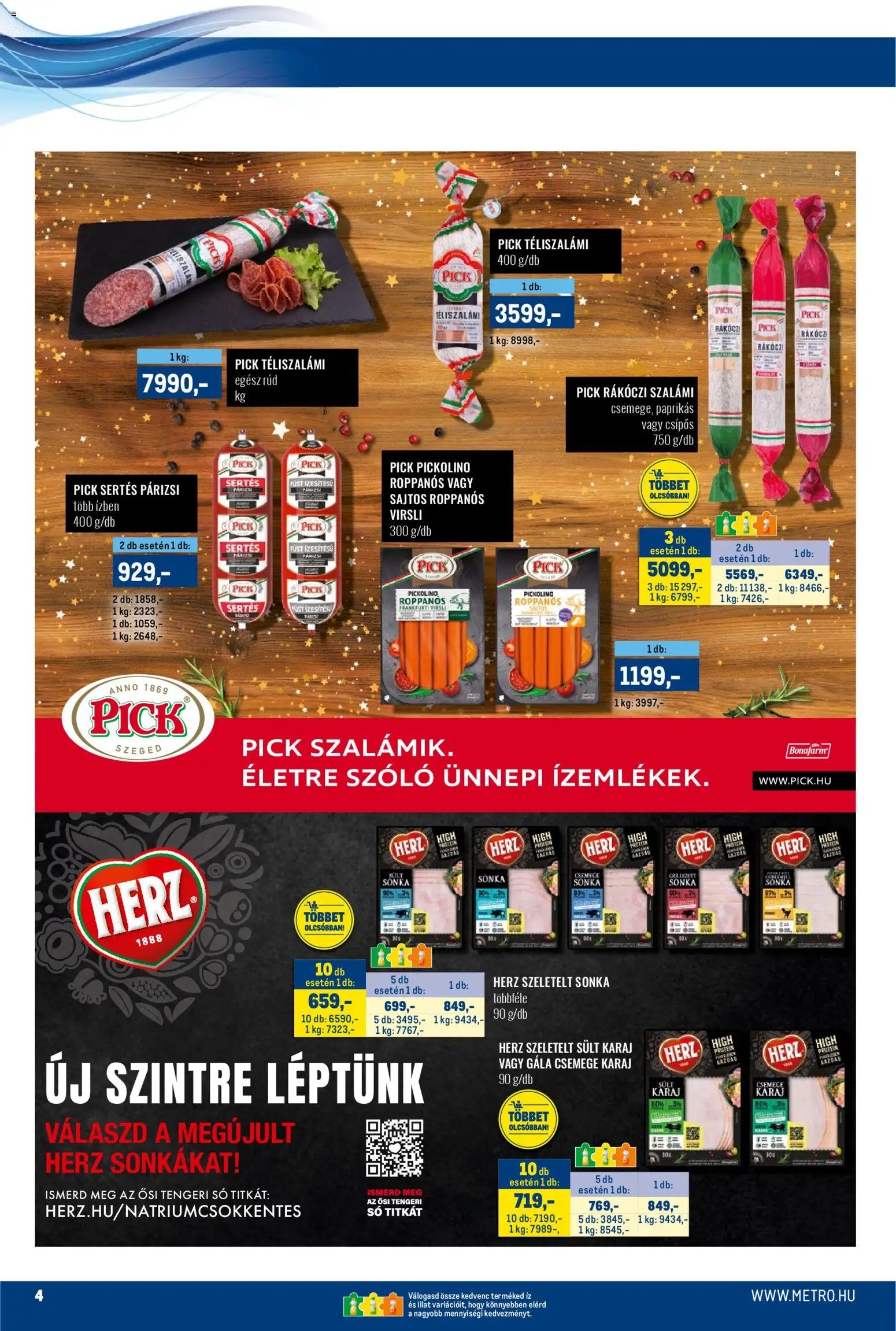 Metro újság 2025.12.01. Akciós újság Metro (2025-12-01 - 2025-12-14)