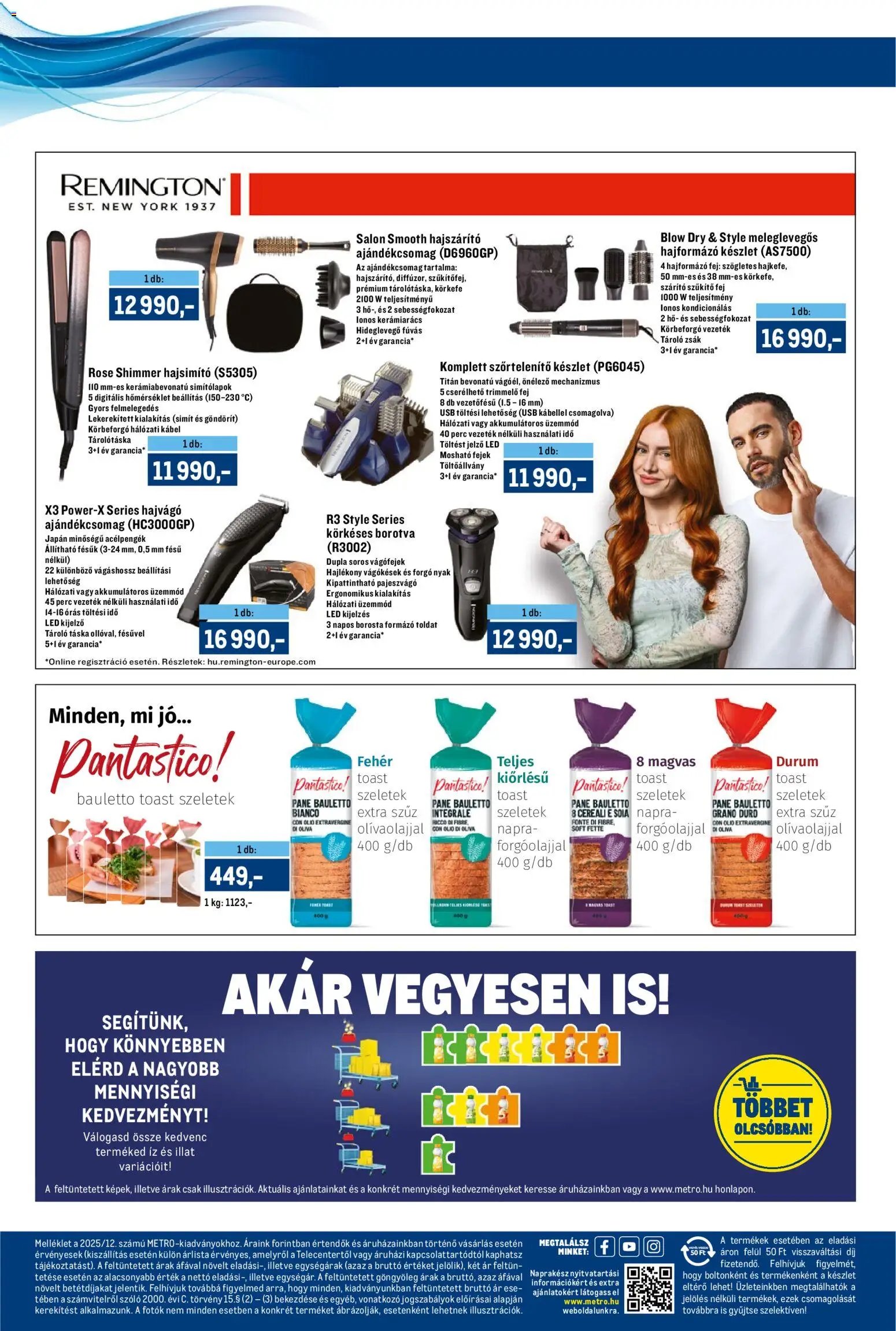 Metro újság 2025.12.01. Akciós újság Metro (2025-12-01 - 2025-12-14)