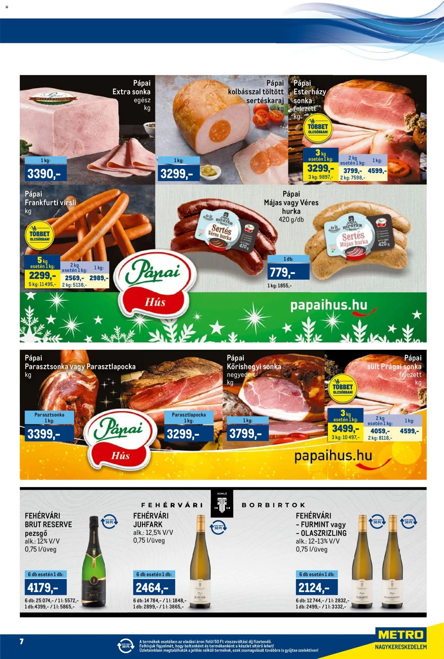 Metro újság 2025.12.01. Akciós újság Metro (2025-12-01 - 2025-12-14)