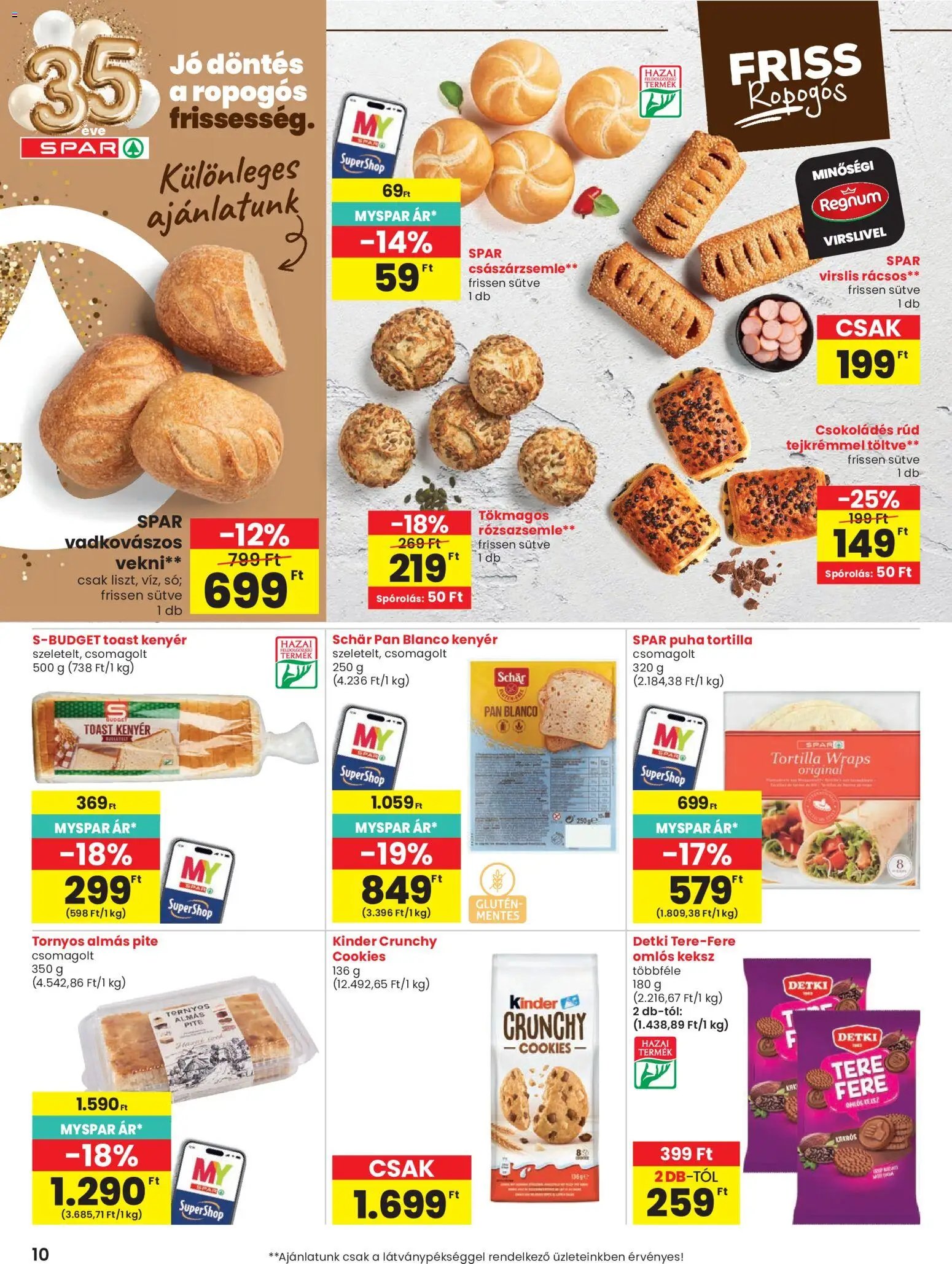 Spar újság 2026.06.04. Spar akciós újság