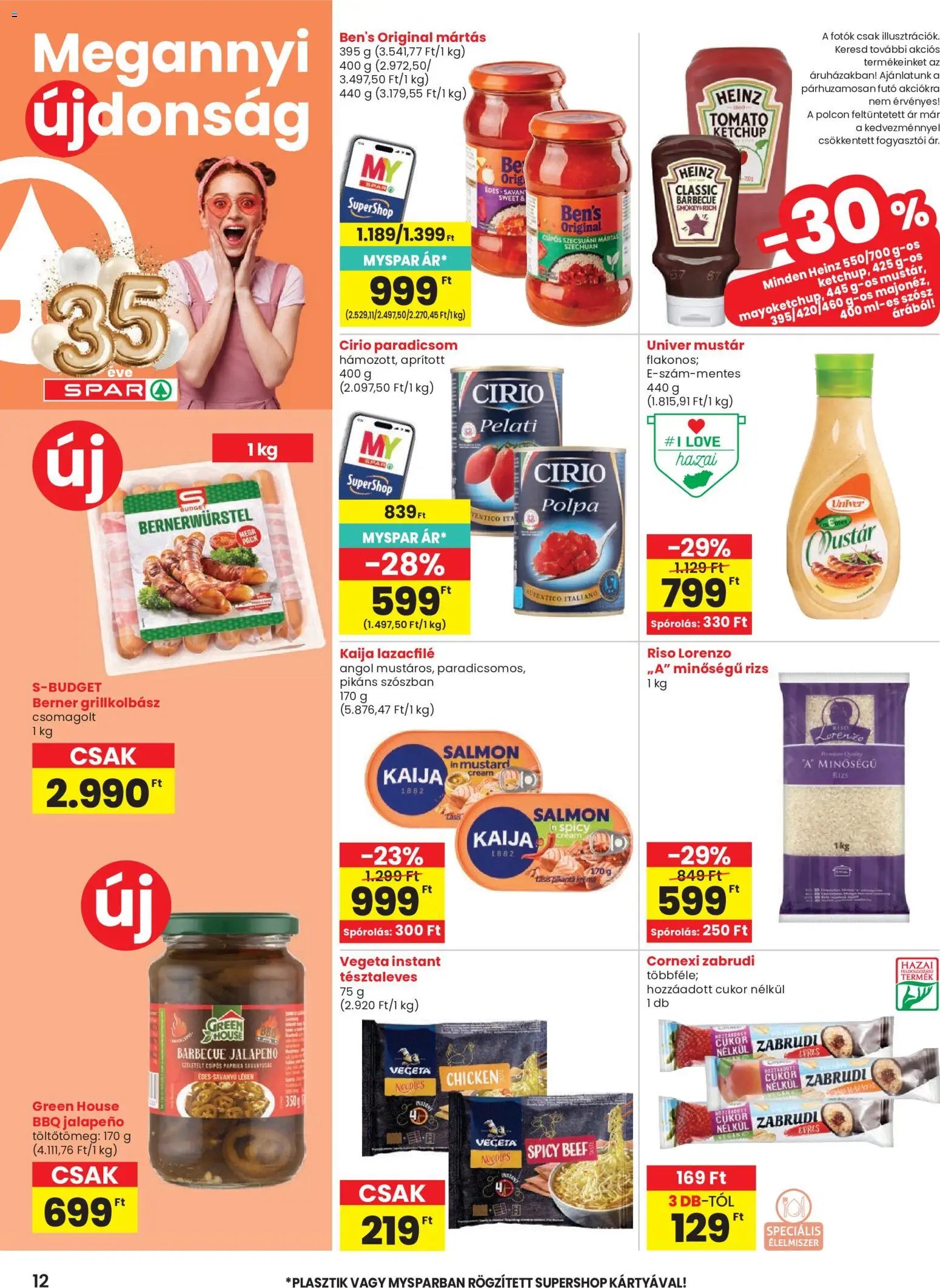 Spar újság 2026.06.04. Spar akciós újság