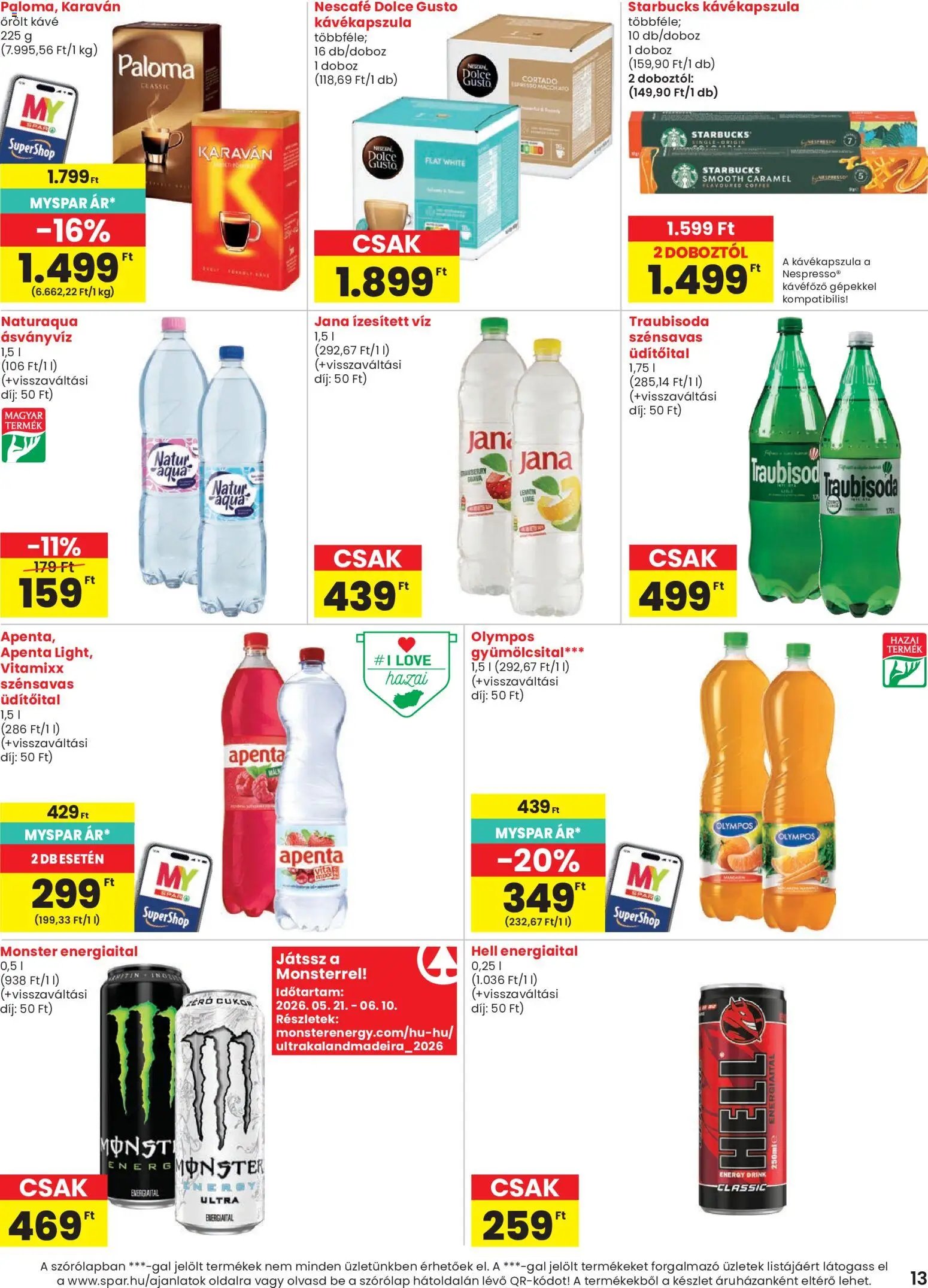 Spar újság 2026.06.04. Spar akciós újság