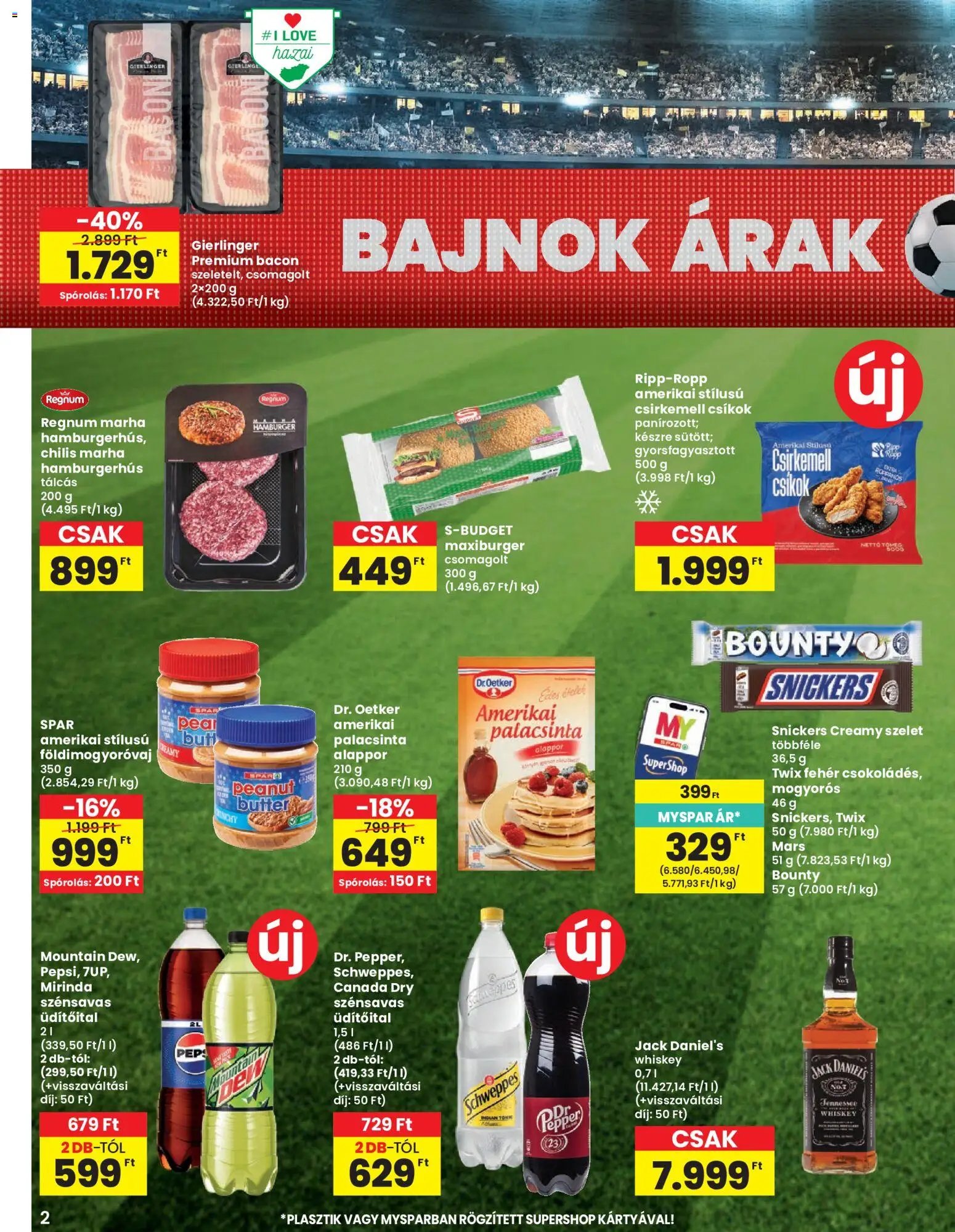 Spar újság 2026.06.04. Spar akciós újság