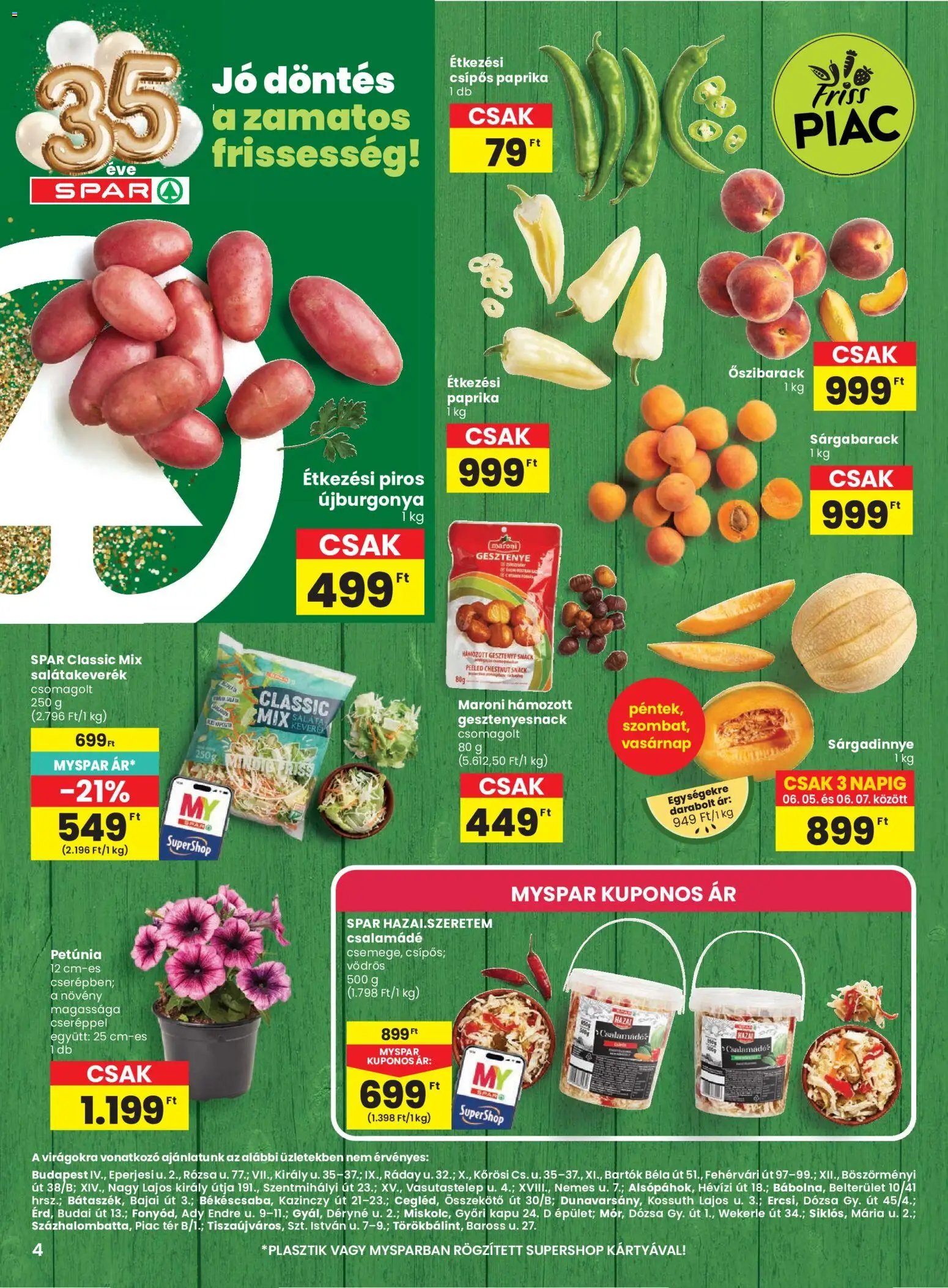 Spar újság 2026.06.04. Spar akciós újság