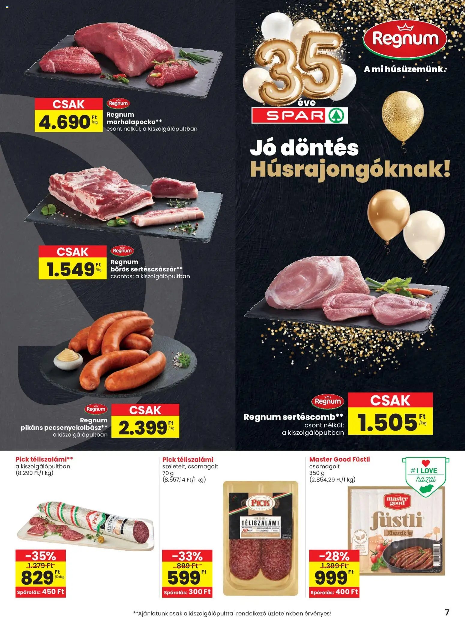 Spar újság 2026.06.04. Spar akciós újság