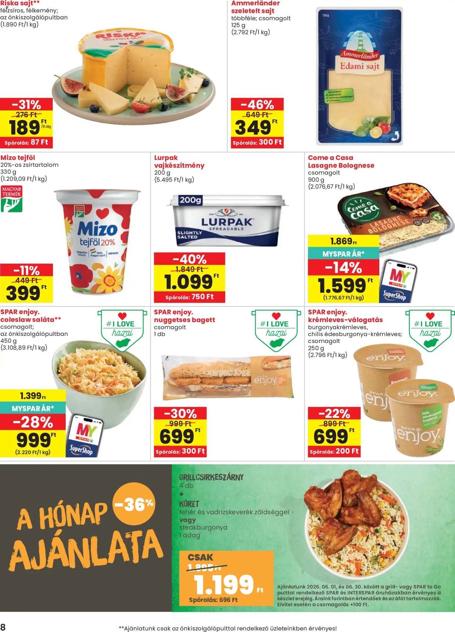 Spar újság 2026.06.04. Spar akciós újság