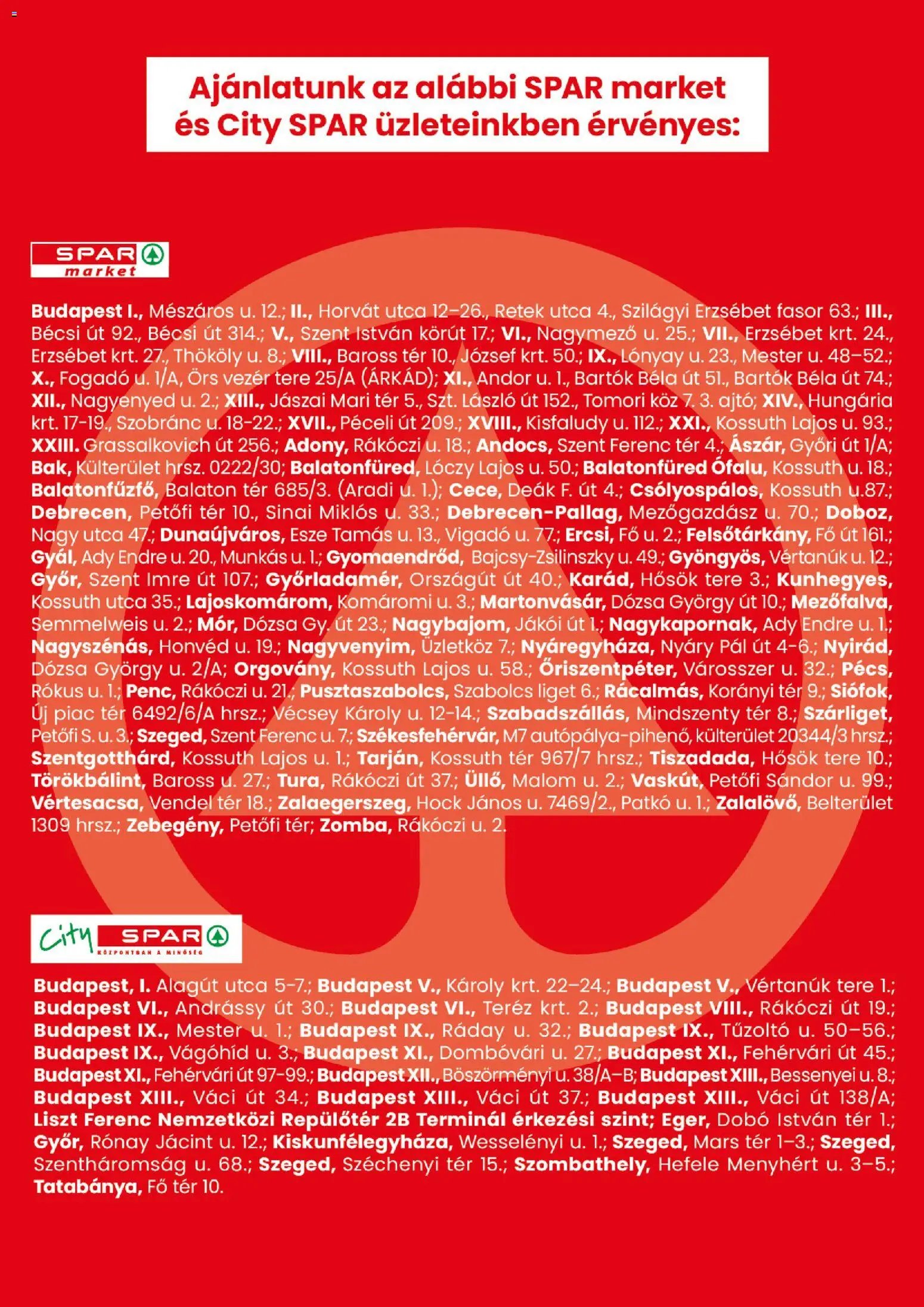 Spar Market újság 2025.11.20. Akciós újság Spar Market (2025-11-20 - 2025-11-26)