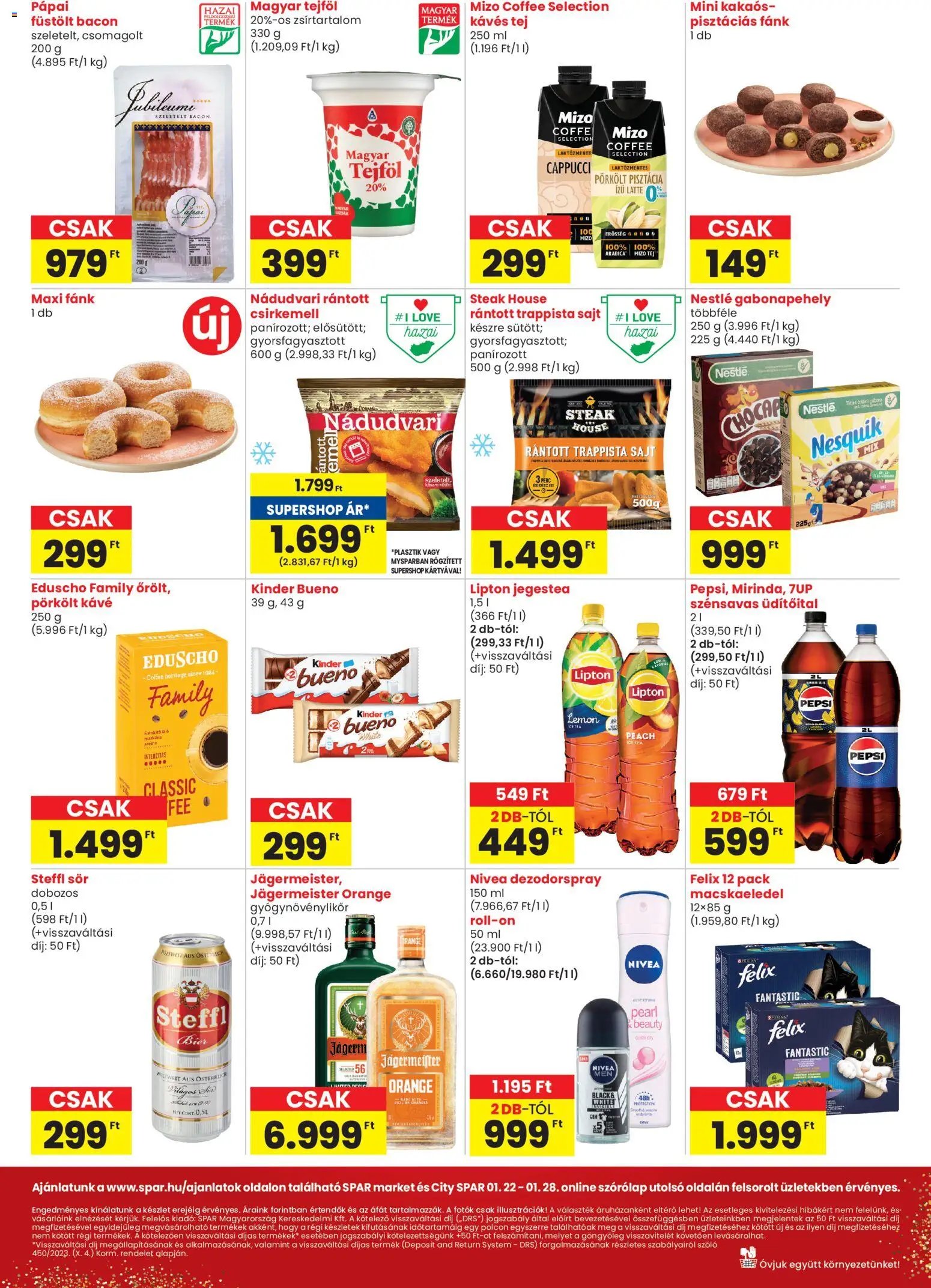 Spar Market újság 2026.01.22. Akciós újság Spar Market (2026-01-22 - 2026-01-28)