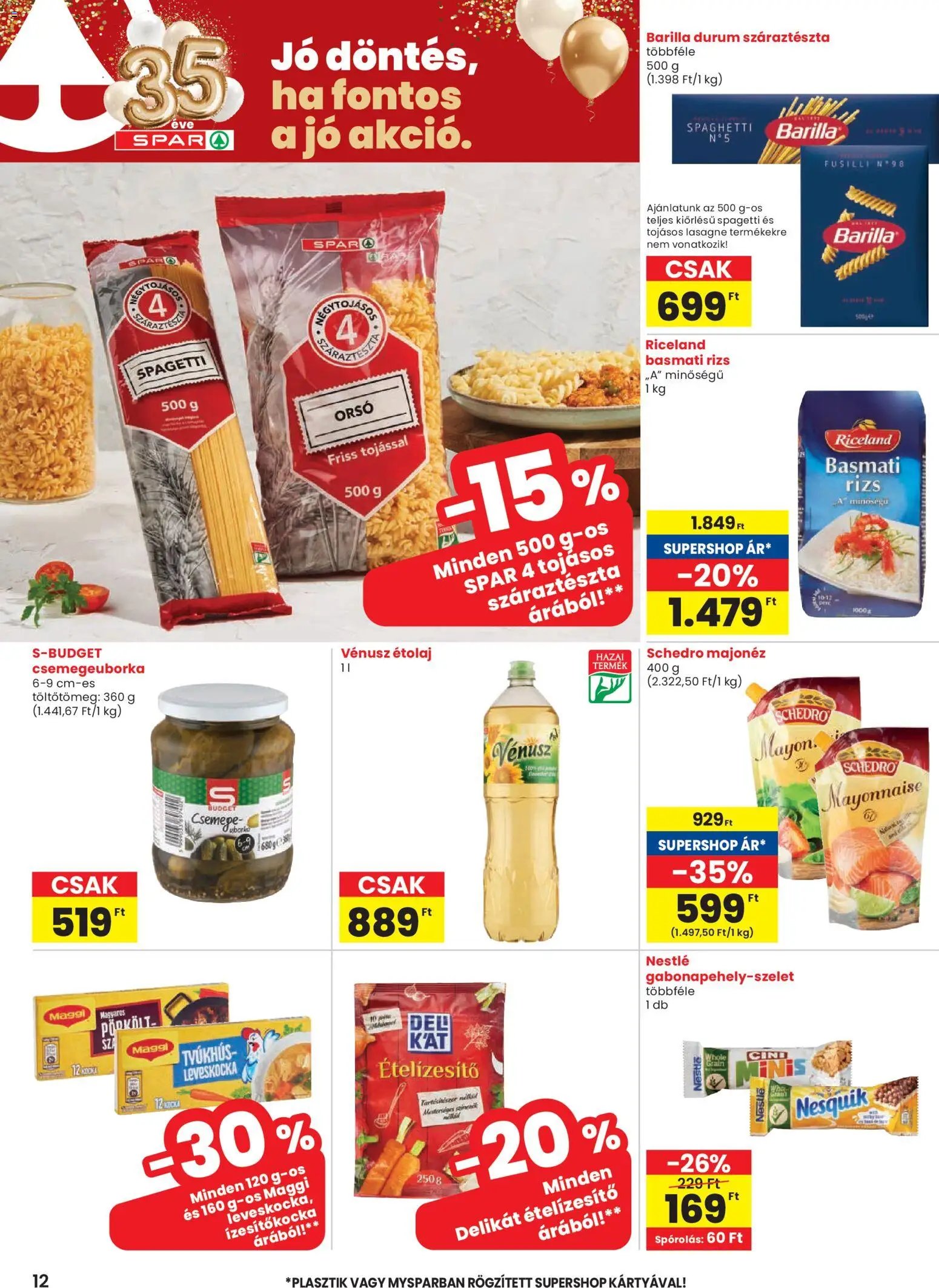 Spar újság 2026.03.26. Spar akciós újság (2026-03-26 - 2026-04-08)