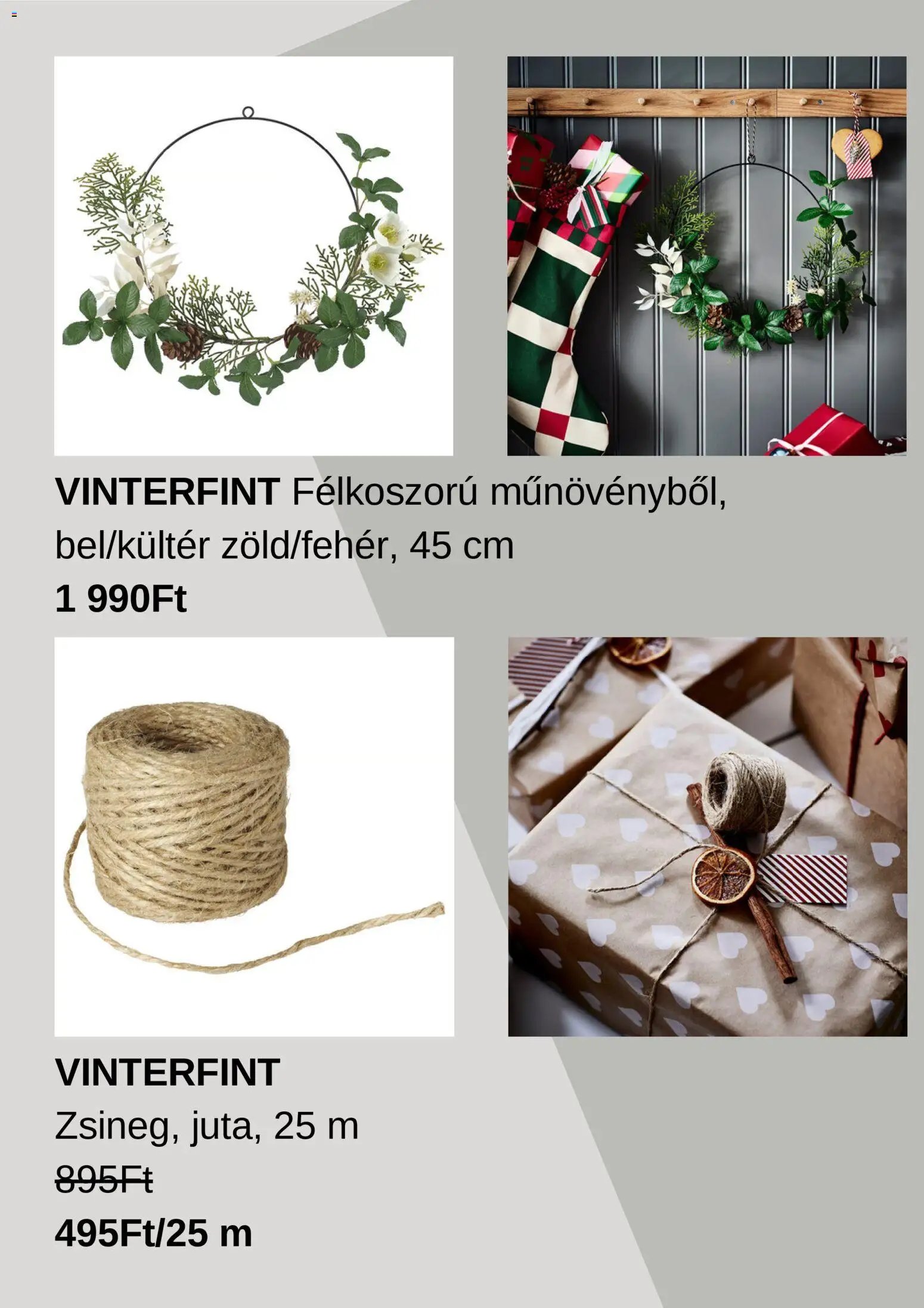 IKEA újság 2025.12.19. Katalógus IKEA - VINTERFINT kollekció (2025-12-19)