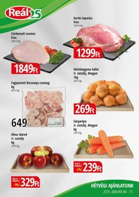 Reál újság 2026.01.08. Bevásárló hétvége - Kisalföld (2026-01-08 - 2026-01-11)