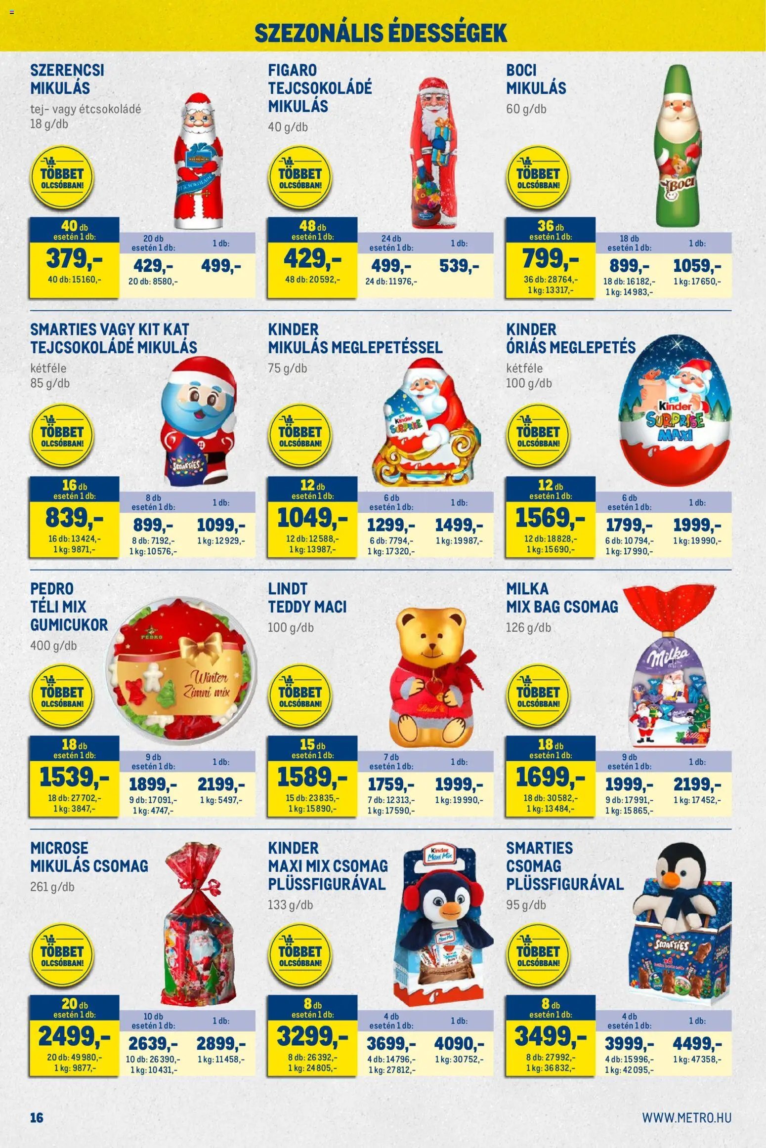 Metro újság 2025.12.01. Nagy Ajánlatok Kiskereskedőknek (2025-12-01 - 2025-12-31)