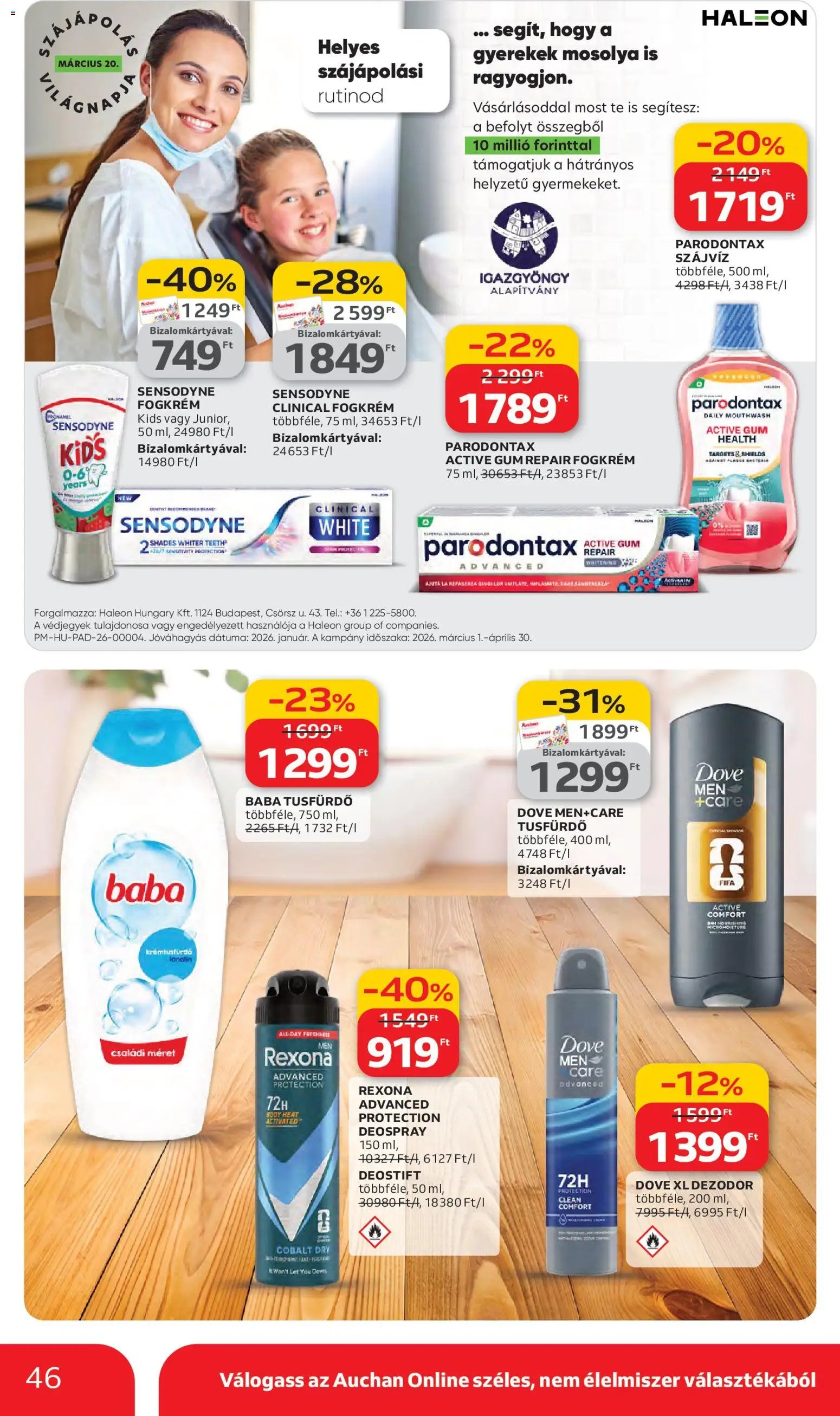 Auchan újság 2026.03.05. Auchan akciós újság (2026-03-05 - 2026-03-11)