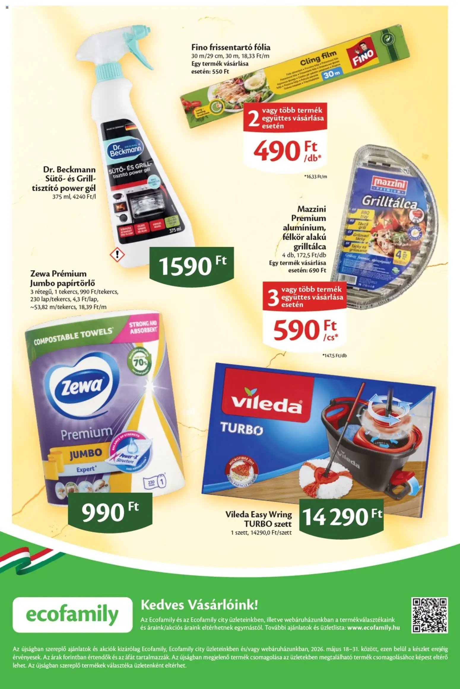 EcoFamily újság 2026.05.18. EcoFamily katalógus (2026-05-18 - 2026-05-31)