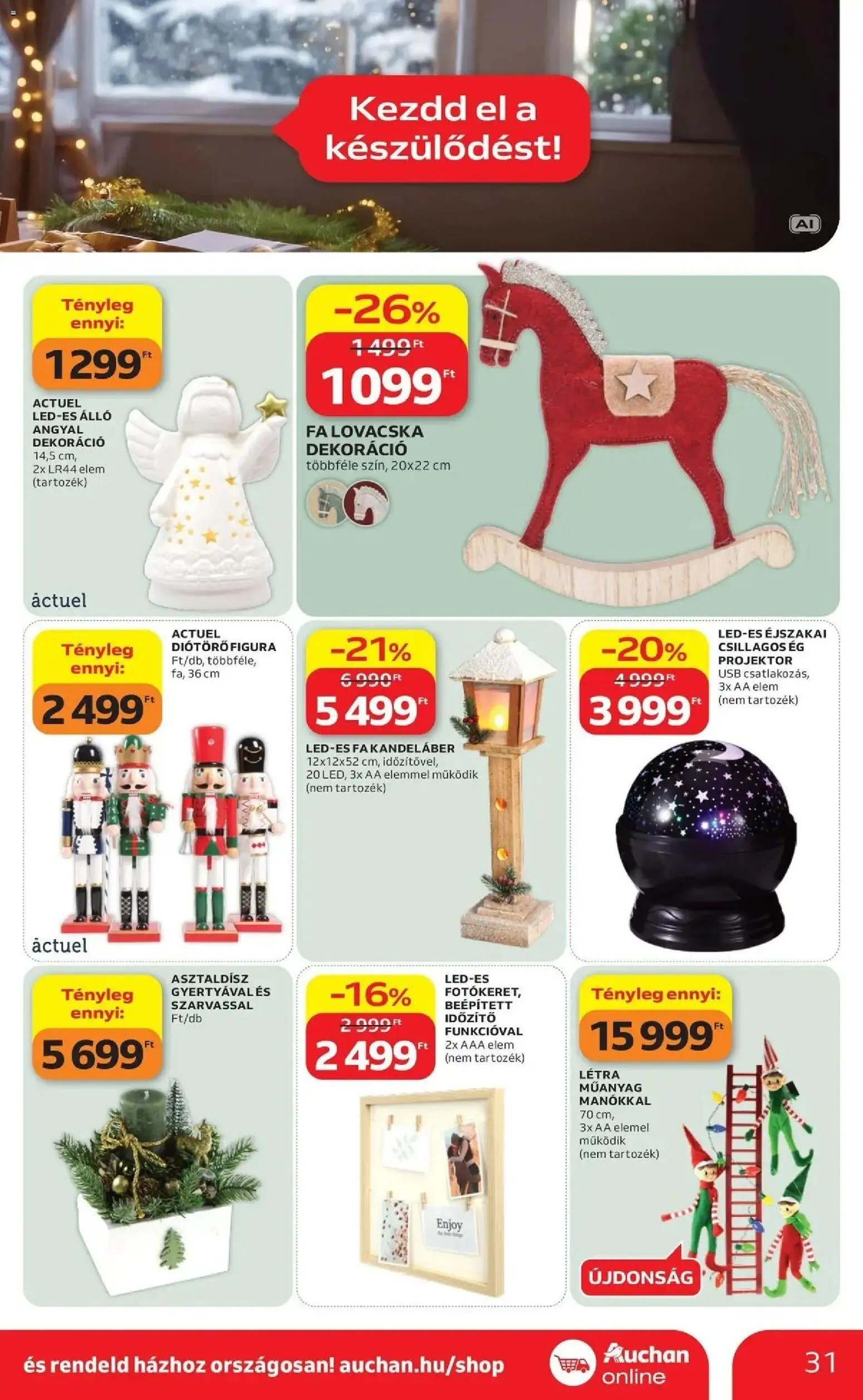 Auchan akciós újság Kecskemét 2026.10.29. - lapozható formában szórólap ✳️
