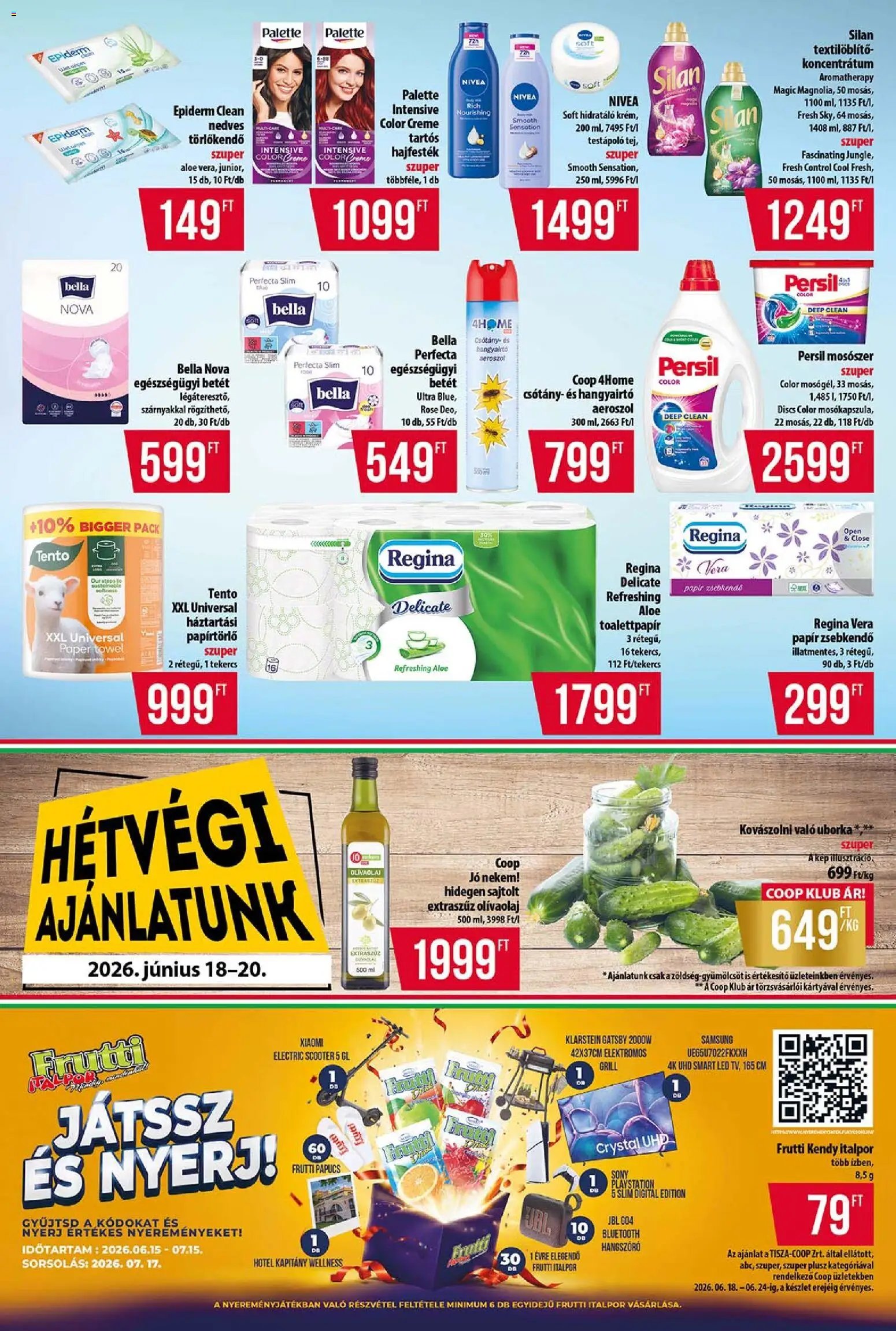 COOP újság 2026.06.18. COOP - Abc & Szuper / Tisza