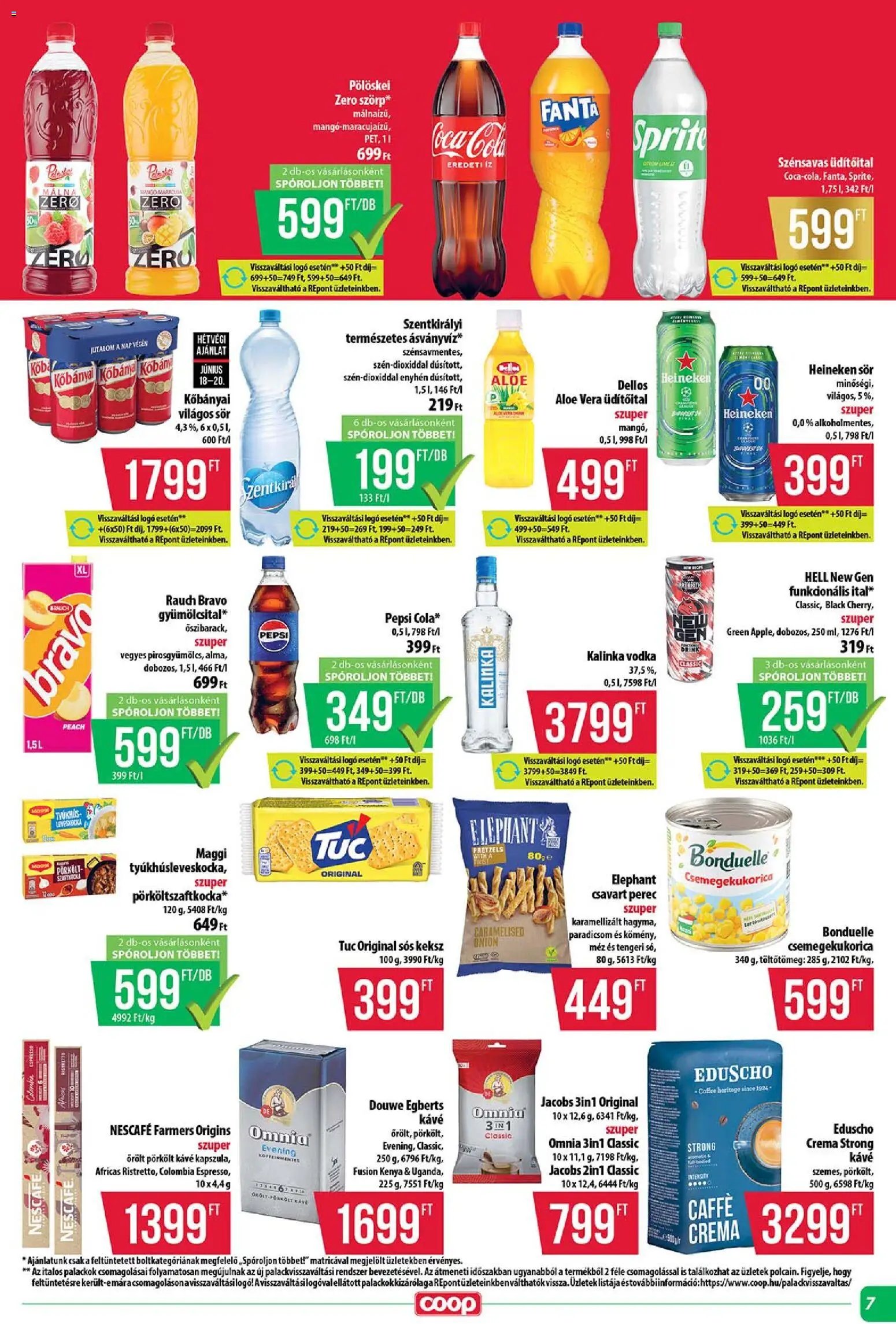 COOP újság 2026.06.18. COOP - Abc & Szuper / Tisza