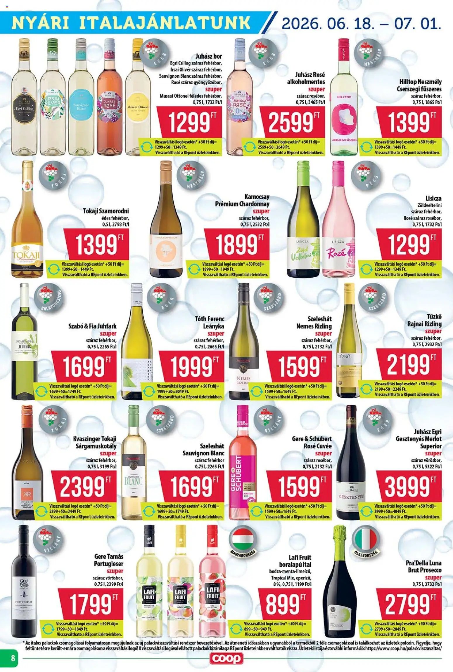 COOP újság 2026.06.18. COOP - Abc & Szuper / Tisza