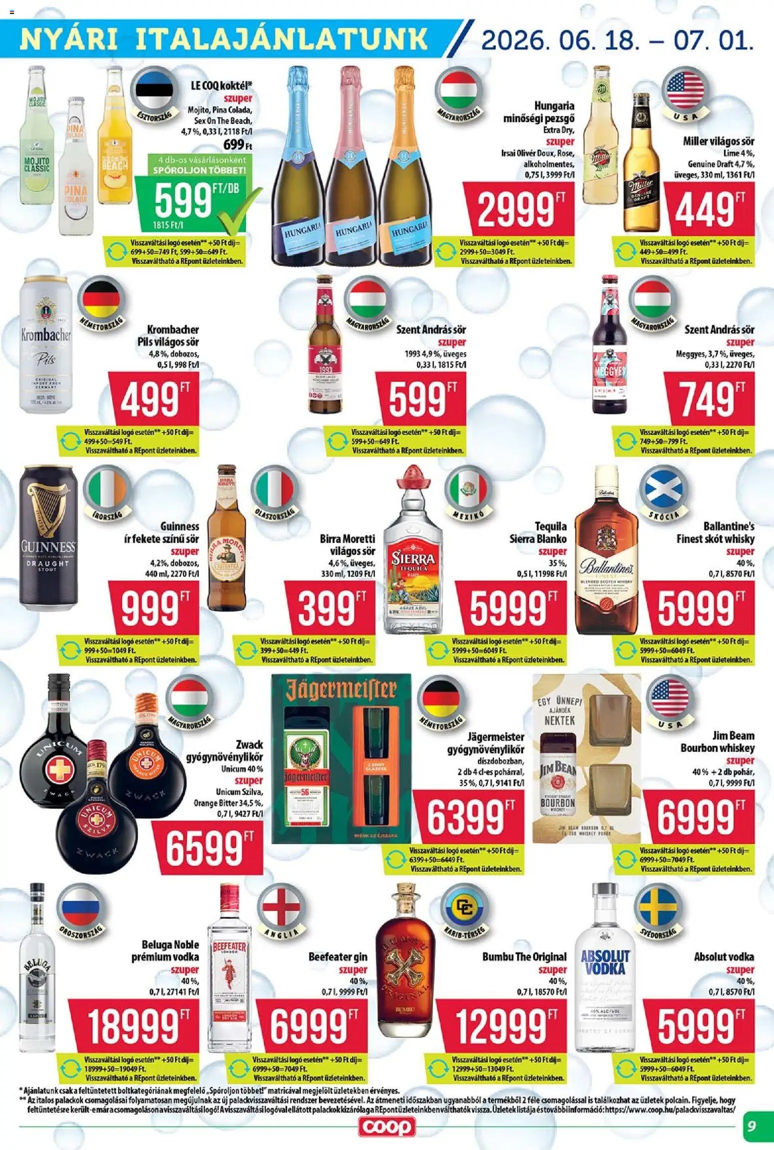 COOP újság 2026.06.18. COOP - Abc & Szuper / Tisza